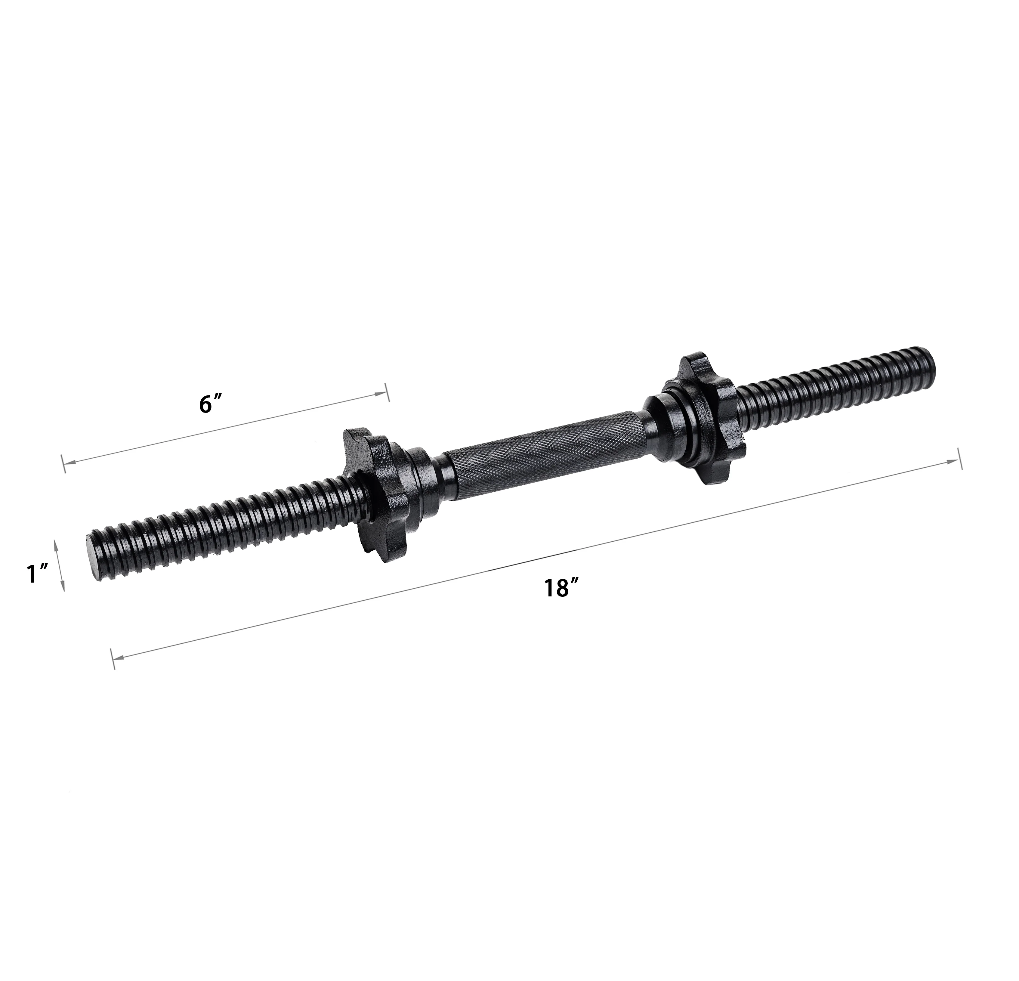 18 Inch Standard Dumbbell Handle - Threaded - Image 4