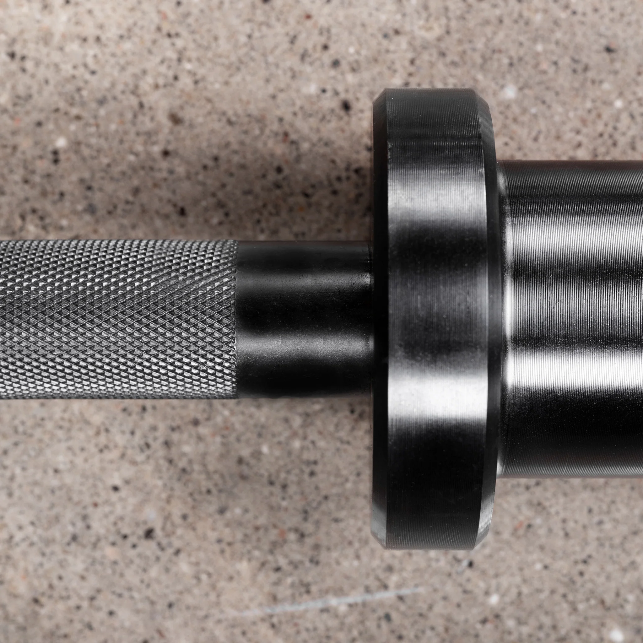47in Black Zinc Olympic EZ Super Curl Bar - Image 10