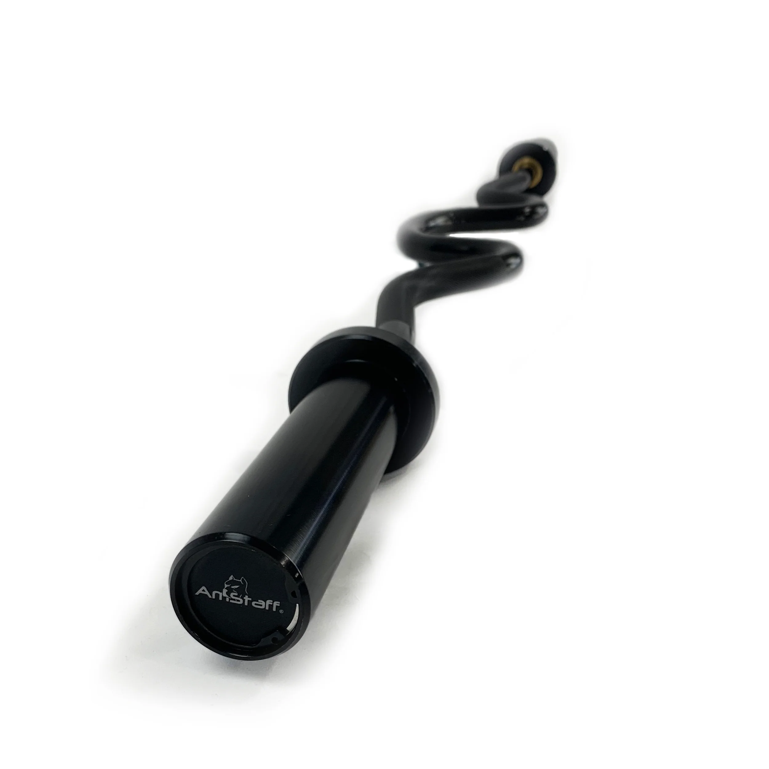 47in Black Zinc Olympic EZ Super Curl Bar - Image 11