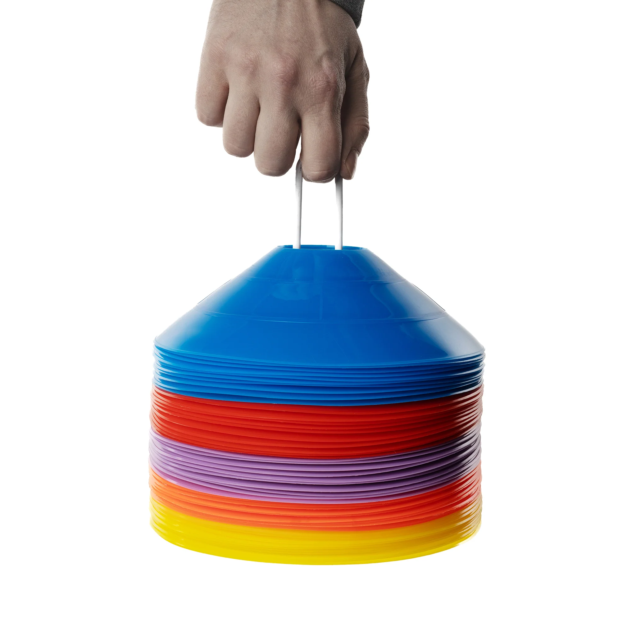 50 Multi-colour Field Marker Cones/Discs - Image 7
