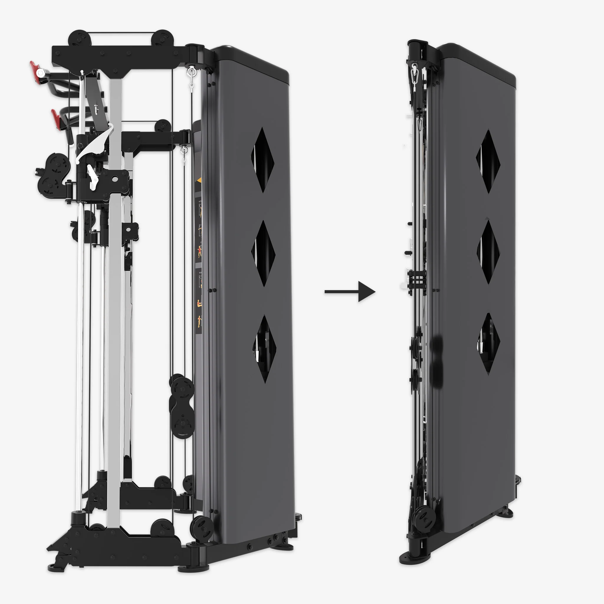 Altas AL-3101 Folding Smith Machine - Image 6
