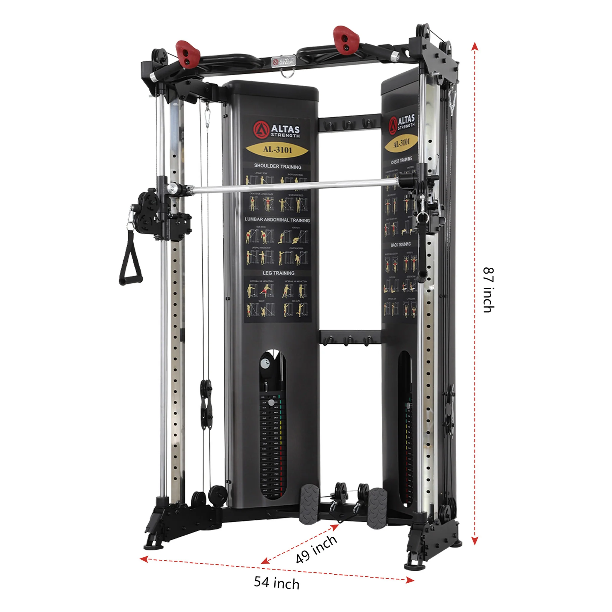 Altas AL-3101 Folding Smith Machine - Image 7