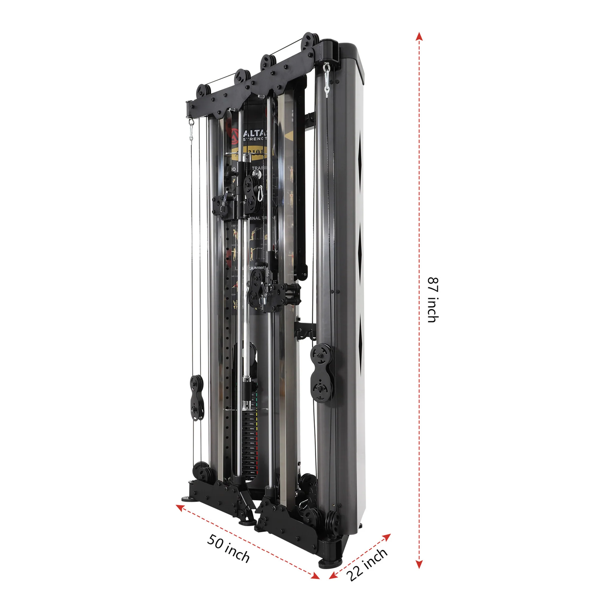 Altas AL-3101 Folding Smith Machine - Image 8