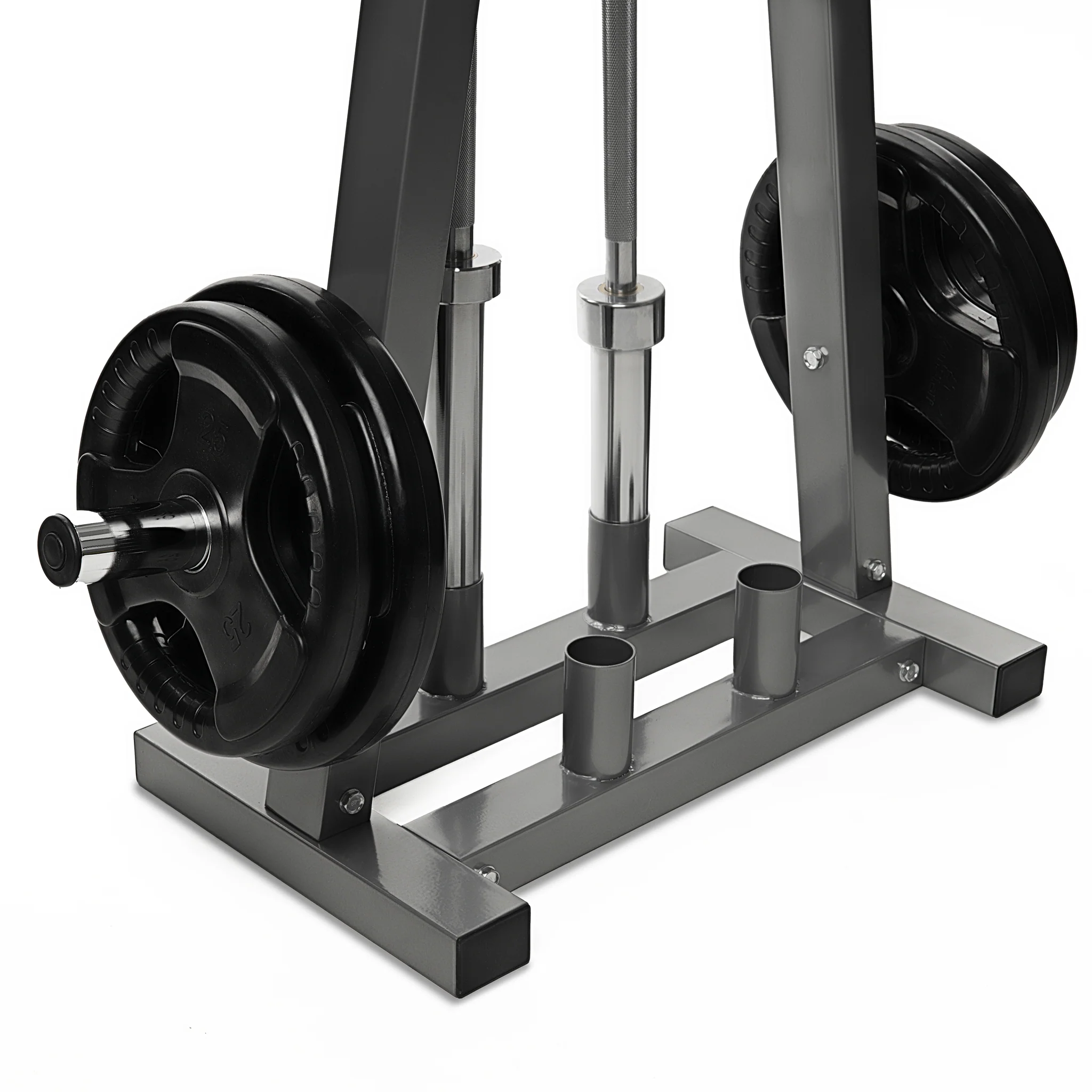 AmStaff A-Frame Olympic/Standard Plate Tree & Bar Holder TR051B - Image 7