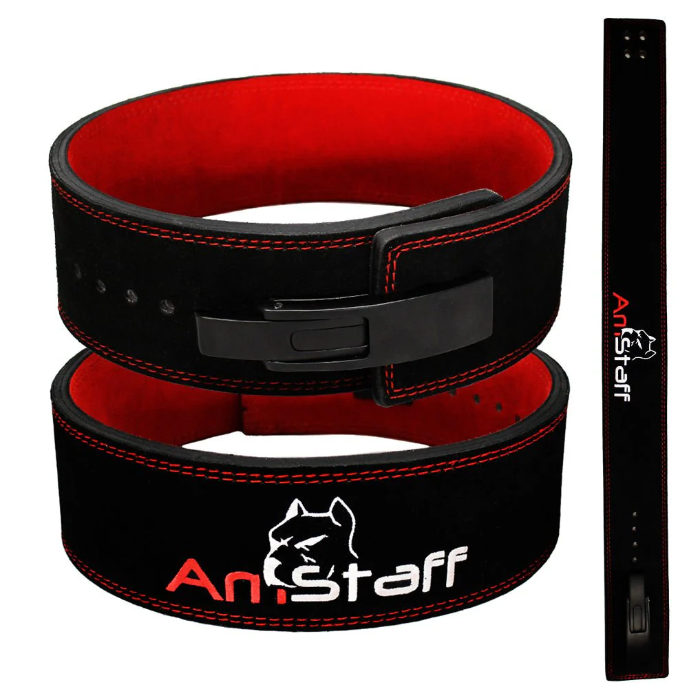 AmStaff Fitness 10mm Lever Buckle Powerlifting Belt - Image 3