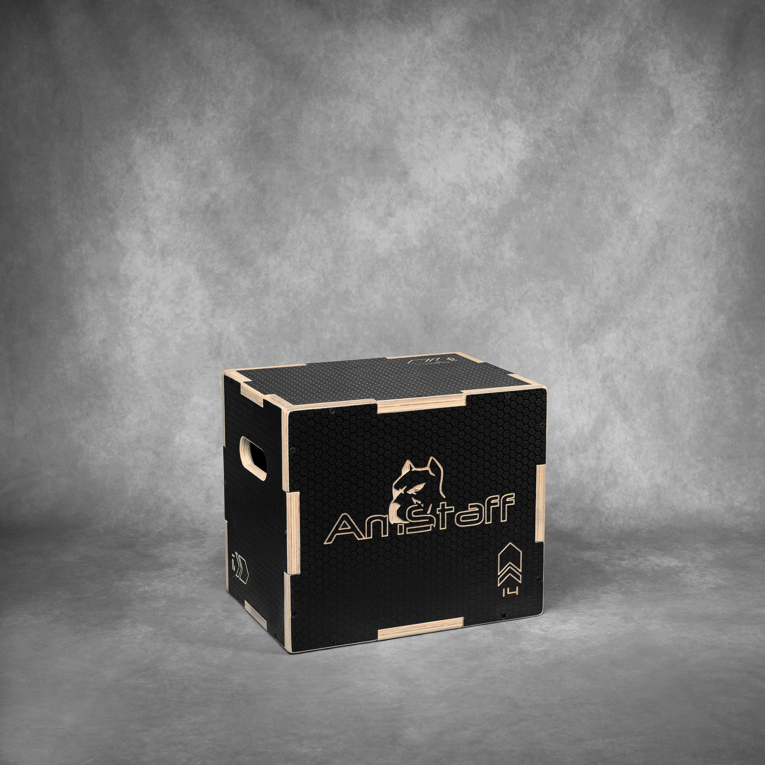 AmStaff Fitness 3-in-1 Non-Slip Wood Plyometric Boxes - Image 6