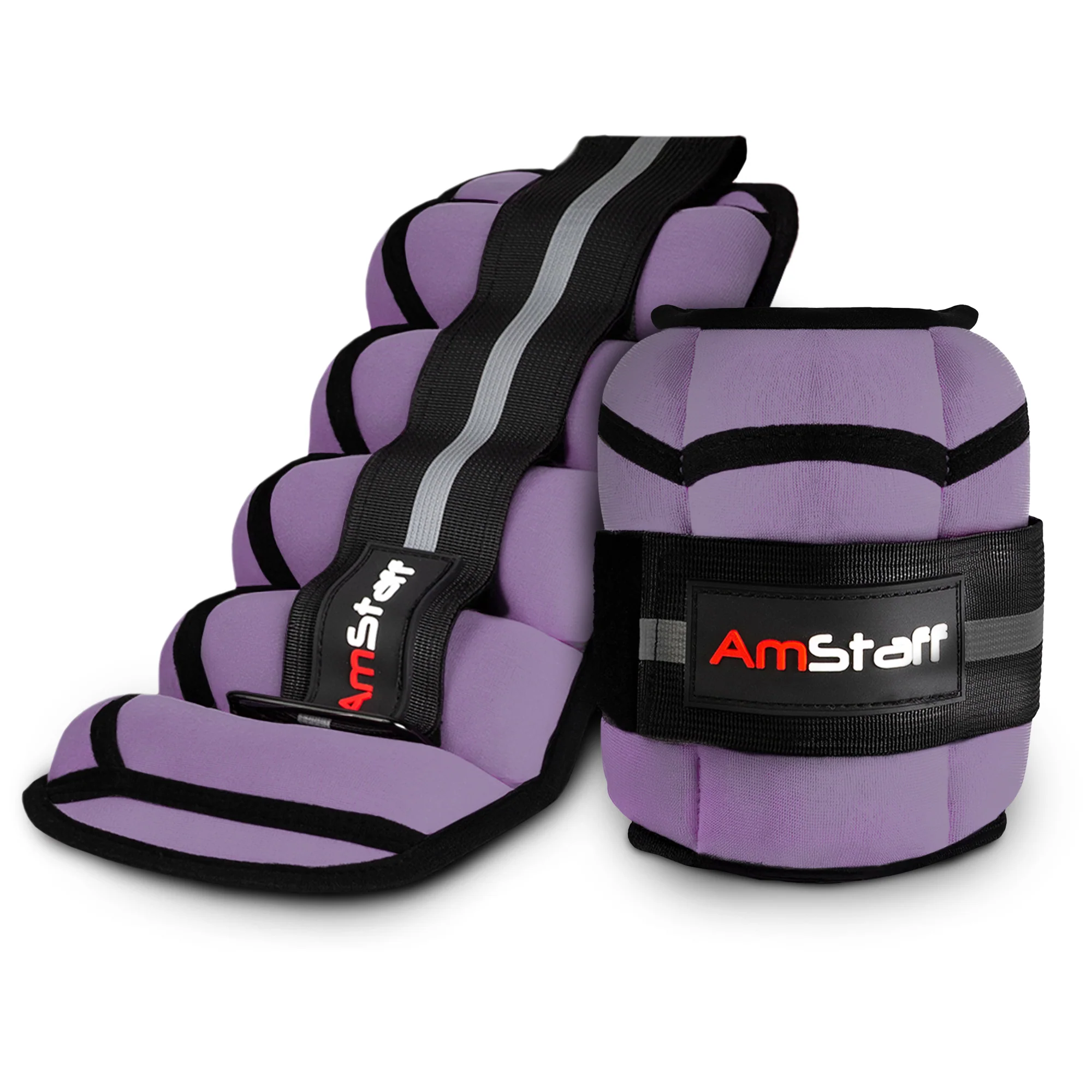 AmStaff Fitness Adjustable Ankle Weights - Pair - Image 4