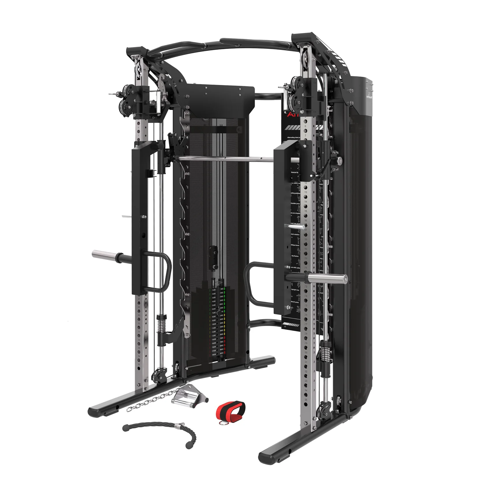 AmStaff Fitness Adjustable Lever Arms Attachment (SD-2500/5000 Series) - Image 8