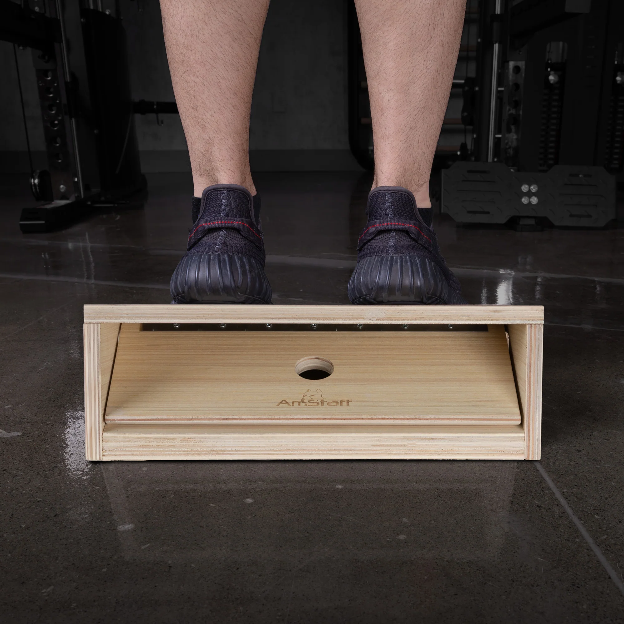 Amstaff Fitness Adjustable Wooden Squat Slant board - Image 18
