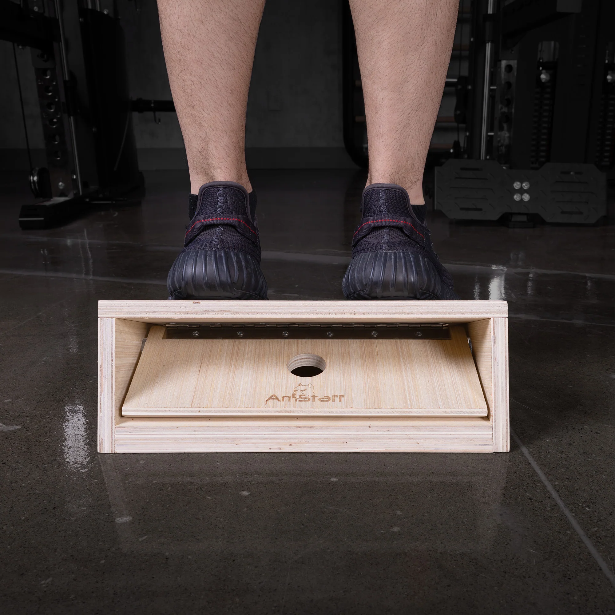 Amstaff Fitness Adjustable Wooden Squat Slant board - Image 7