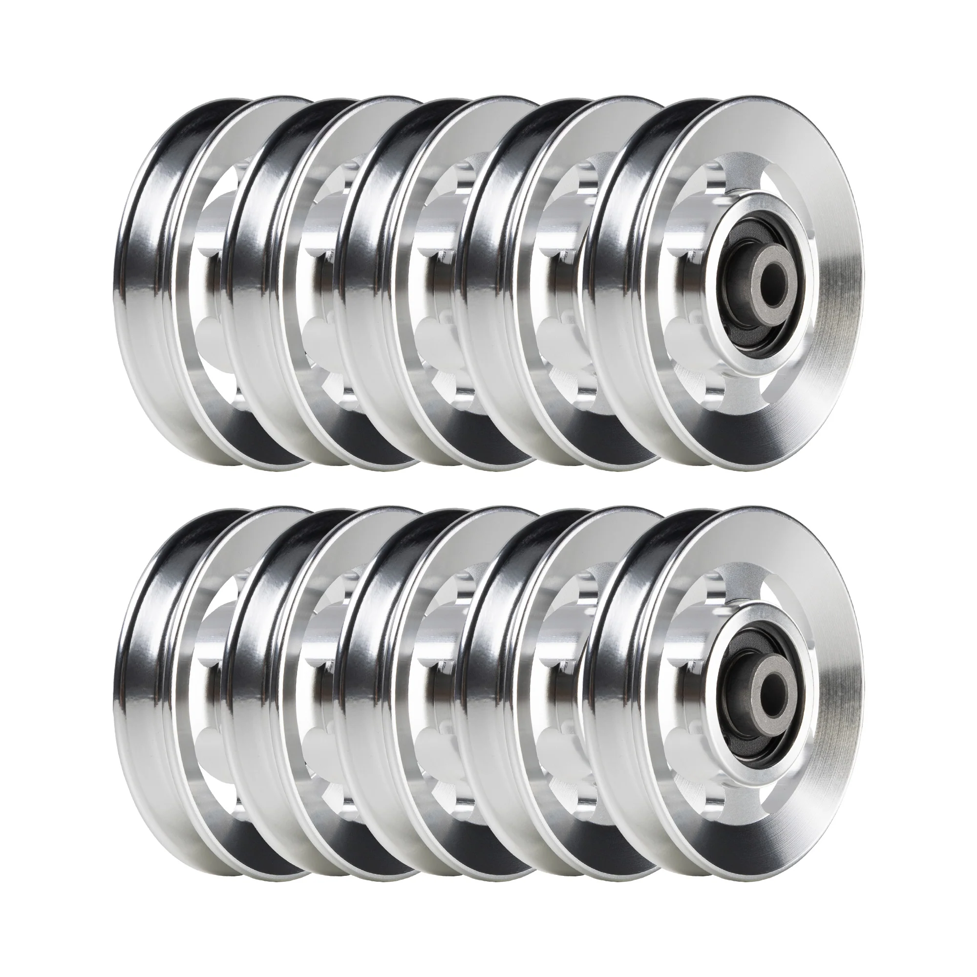 AmStaff Fitness Aluminum Pulley Wheels - Image 2