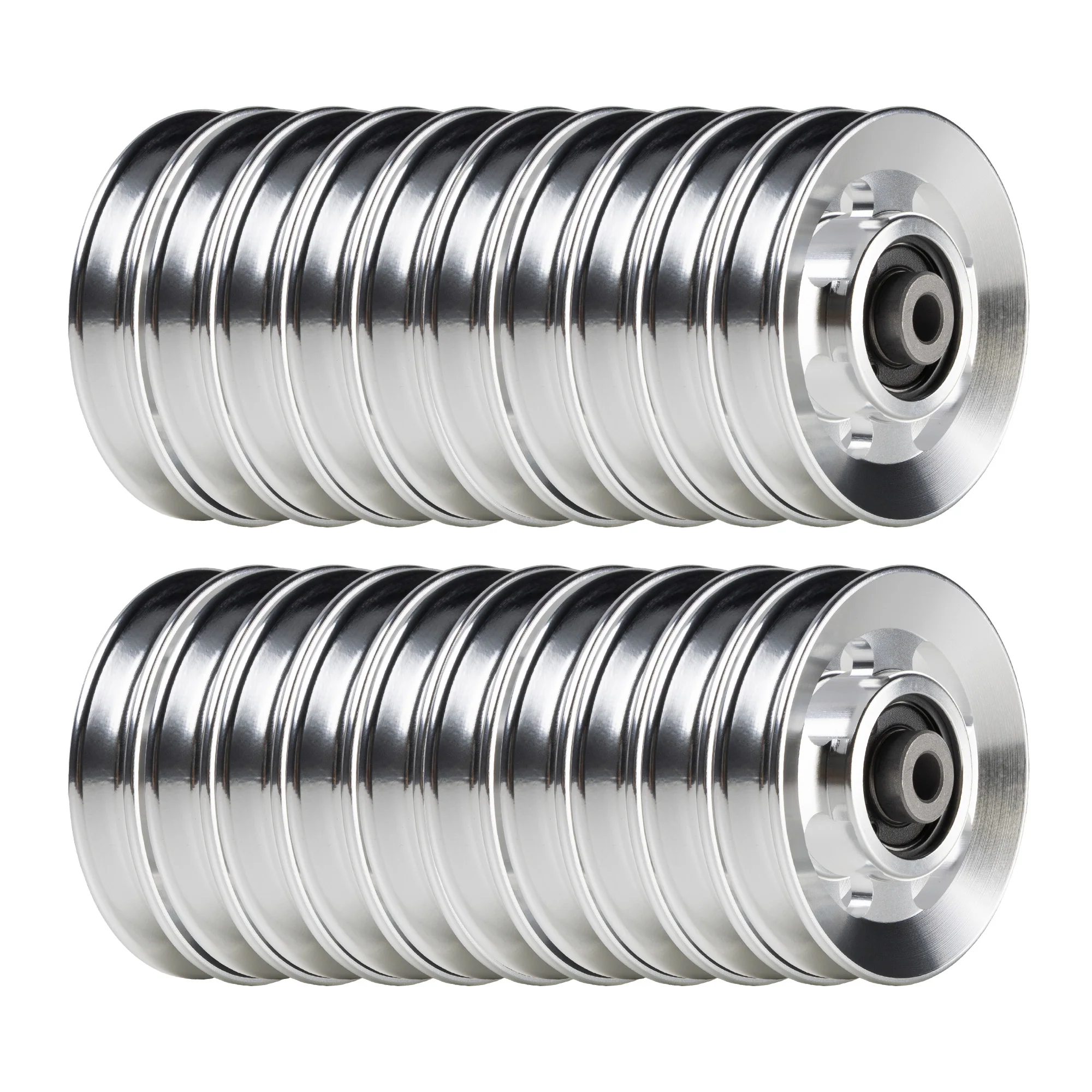 AmStaff Fitness Aluminum Pulley Wheels - Image 3