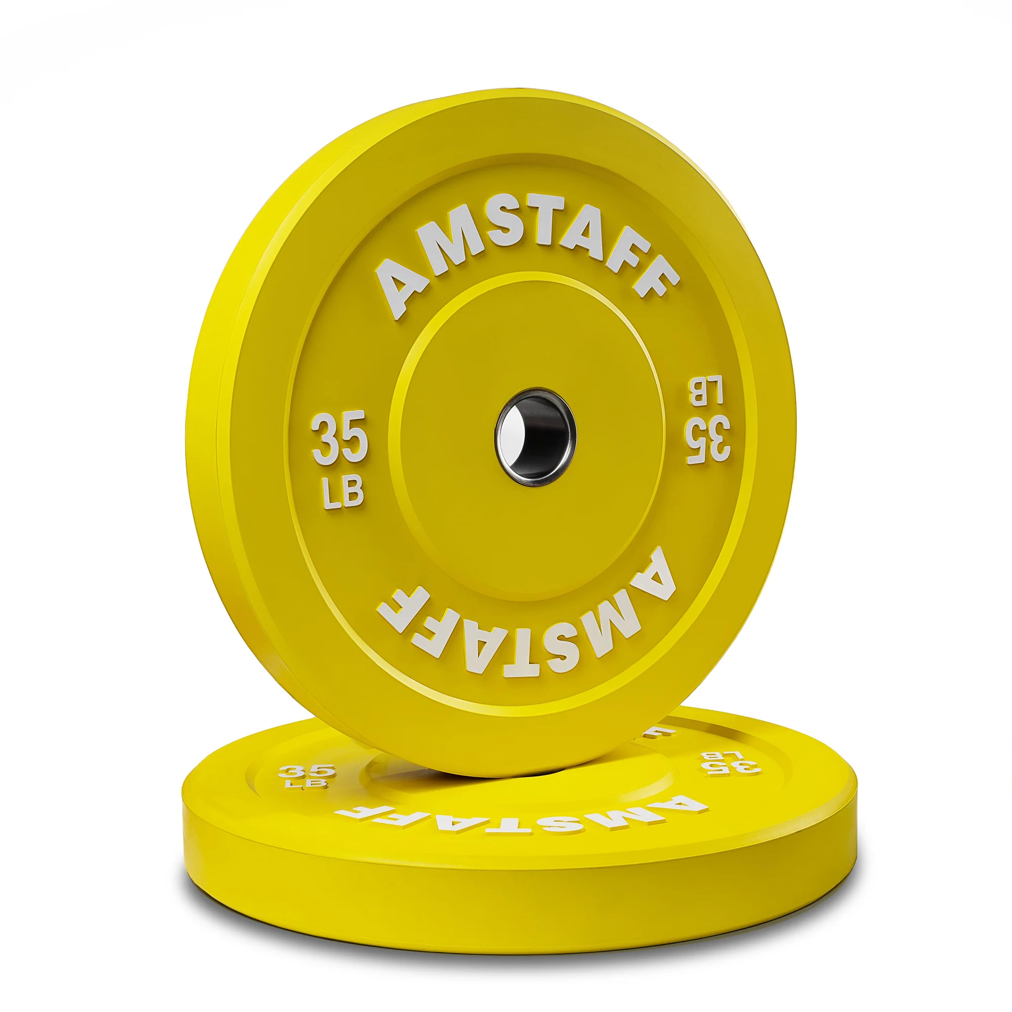 AmStaff Fitness Coloured Bumper Plates - Image 4
