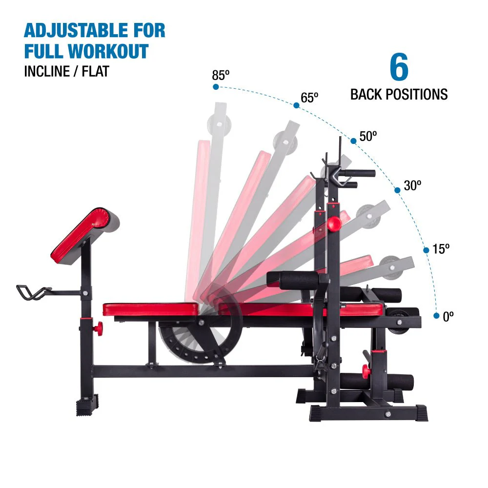 AmStaff Fitness DF-1323 Multifunctional Press Bench - Image 3