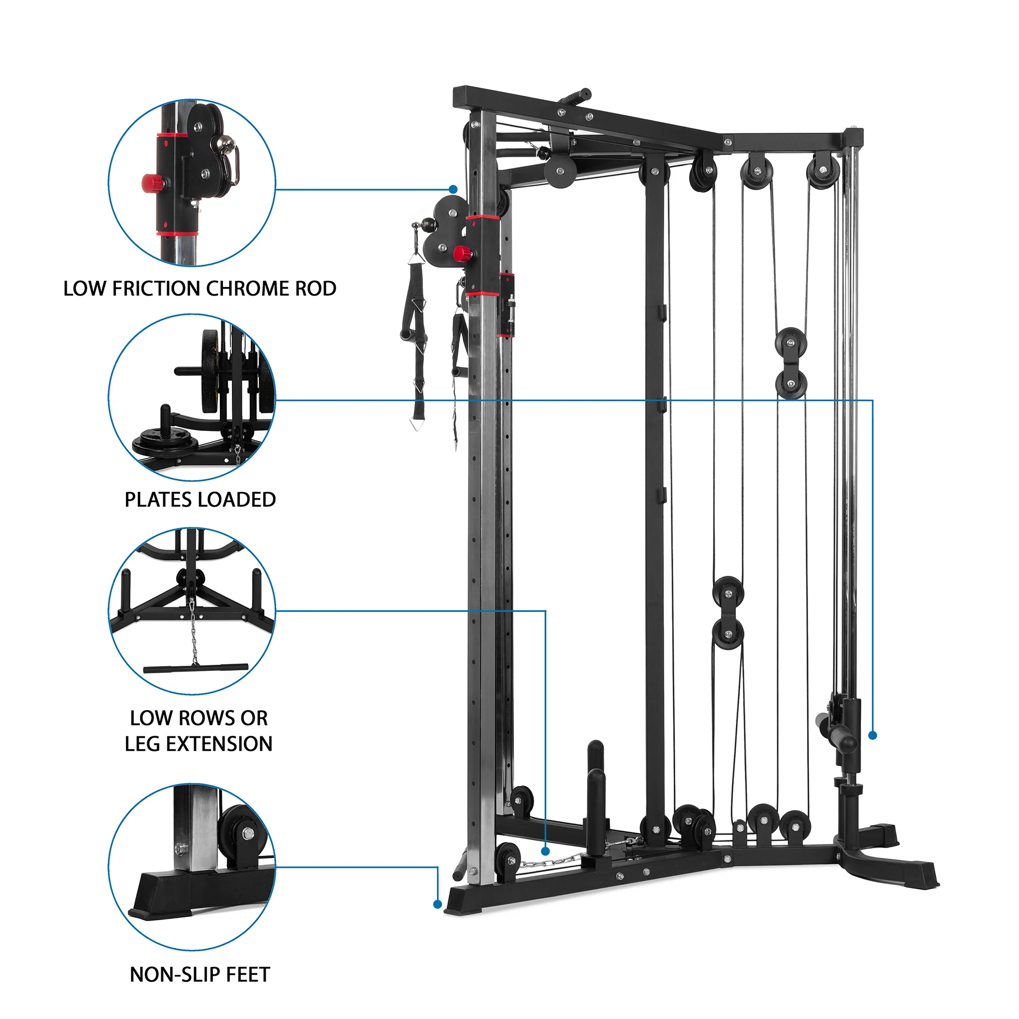 AmStaff Fitness DF2108 Functional Trainer - Image 4