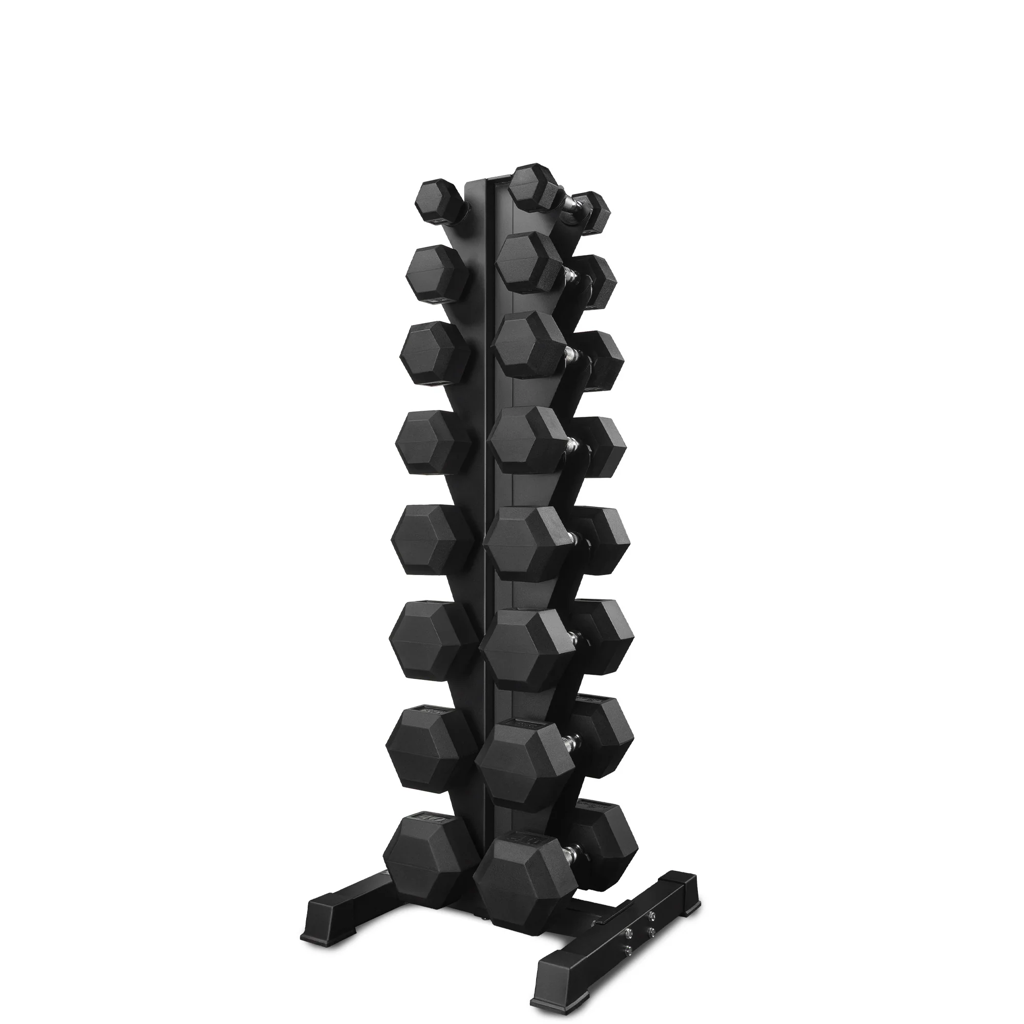 AmStaff Fitness Dumbbell Set with Rack – 6 / 8 / 10 Pair Sets - Image 5