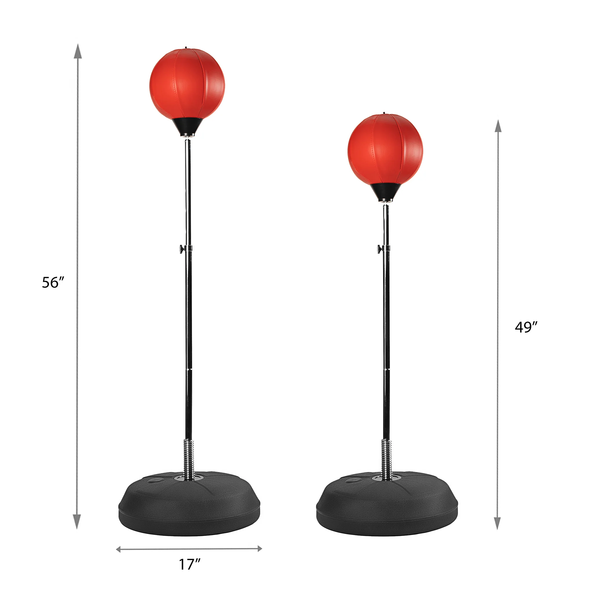 AmStaff Fitness Free Standing Speed Bag - Image 3