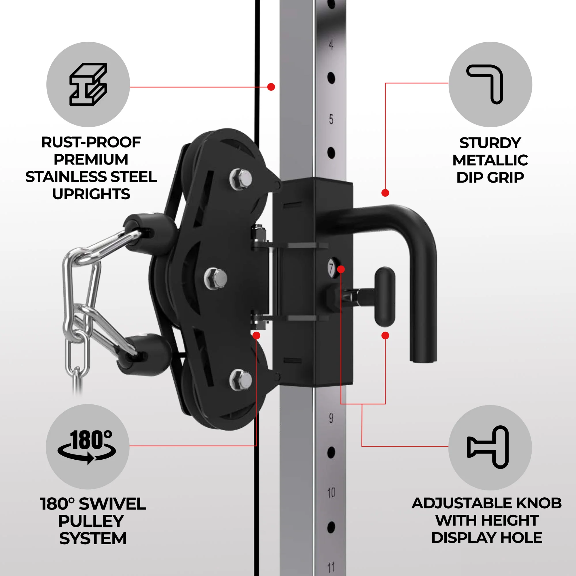AmStaff Fitness FT-300 Functional Trainer - Image 3