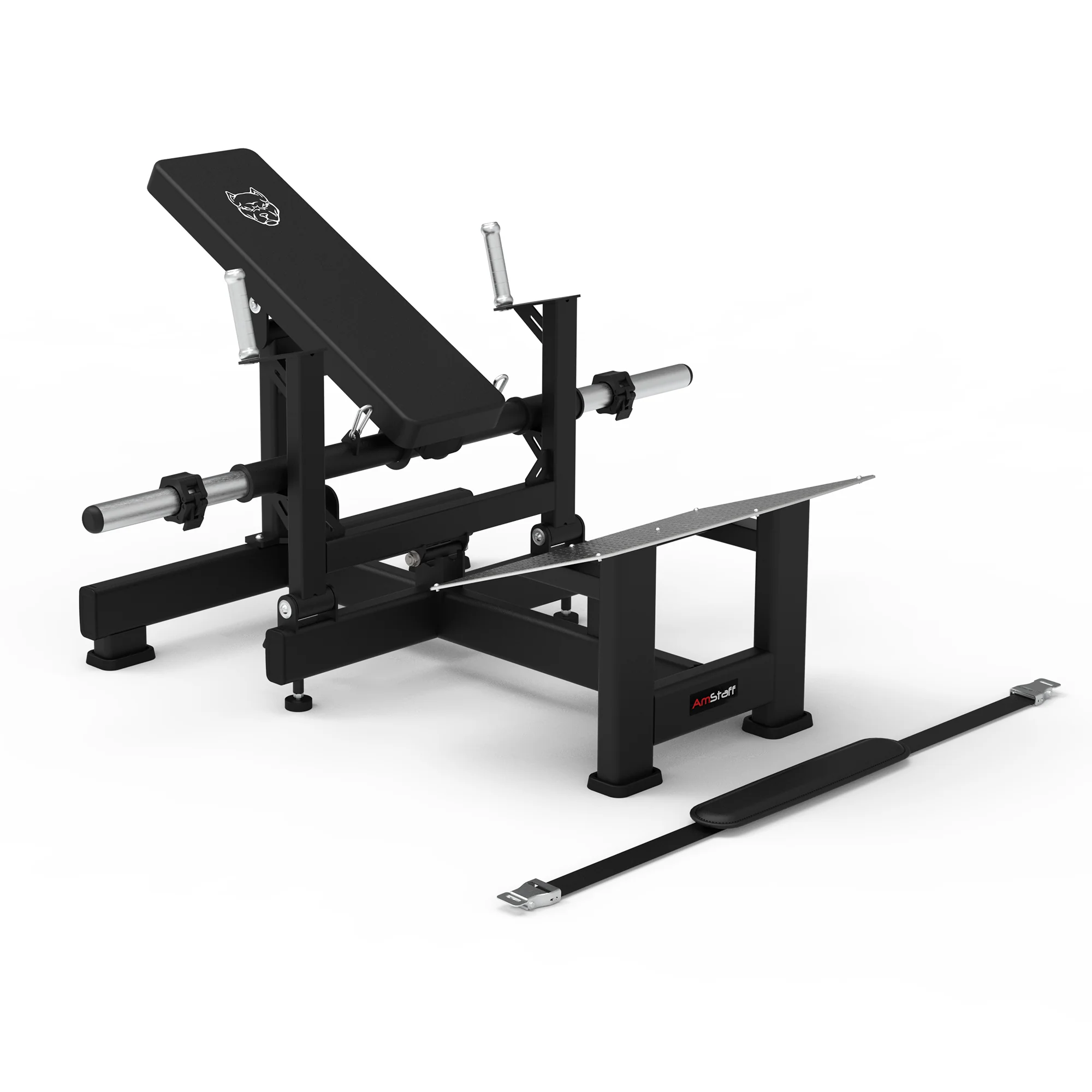 AmStaff Fitness HM300 Commercial Hip Thrust Machine - Image 5