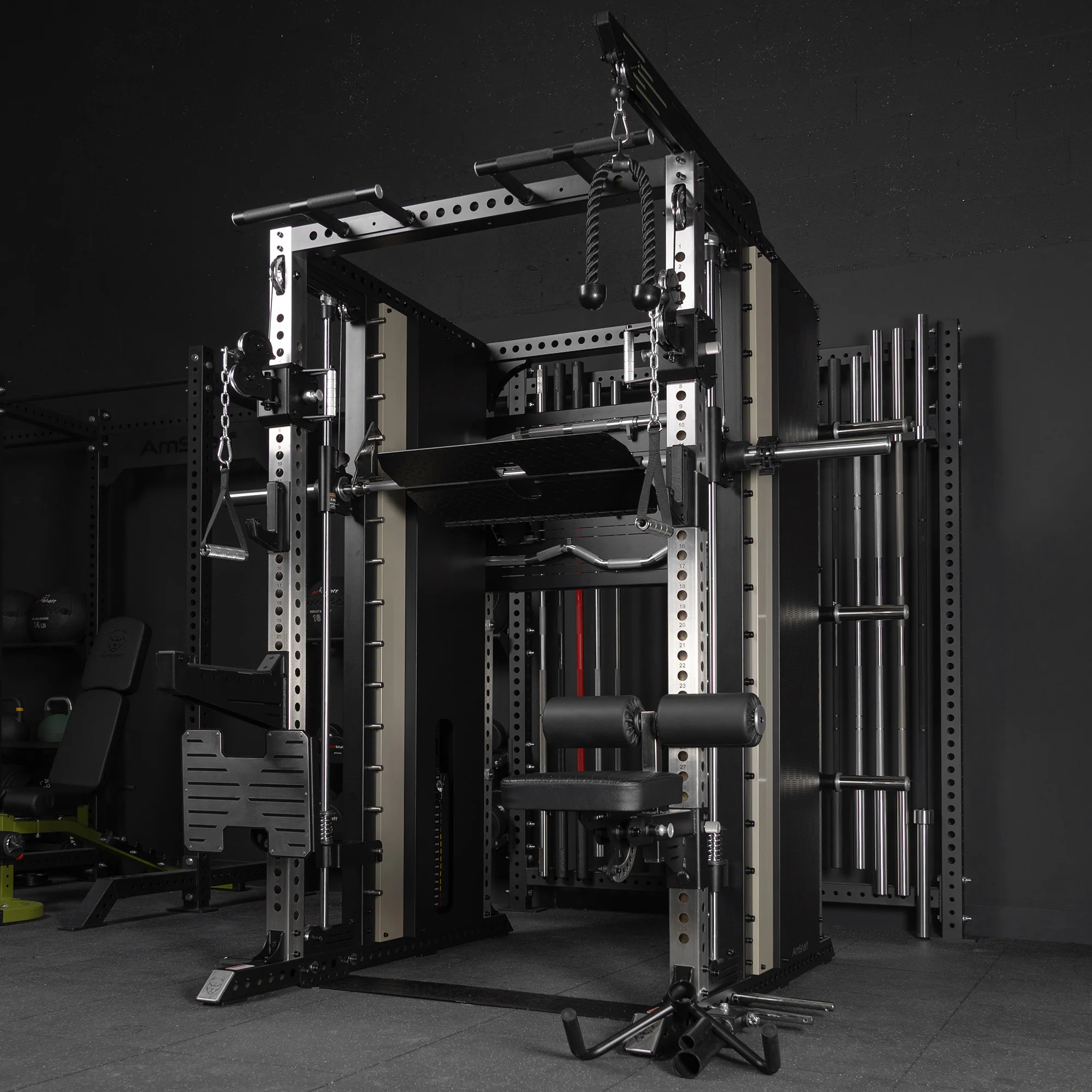 AmStaff Fitness Lat Pull Down KIT Attachment for ARTIS Smith Machine - Image 2