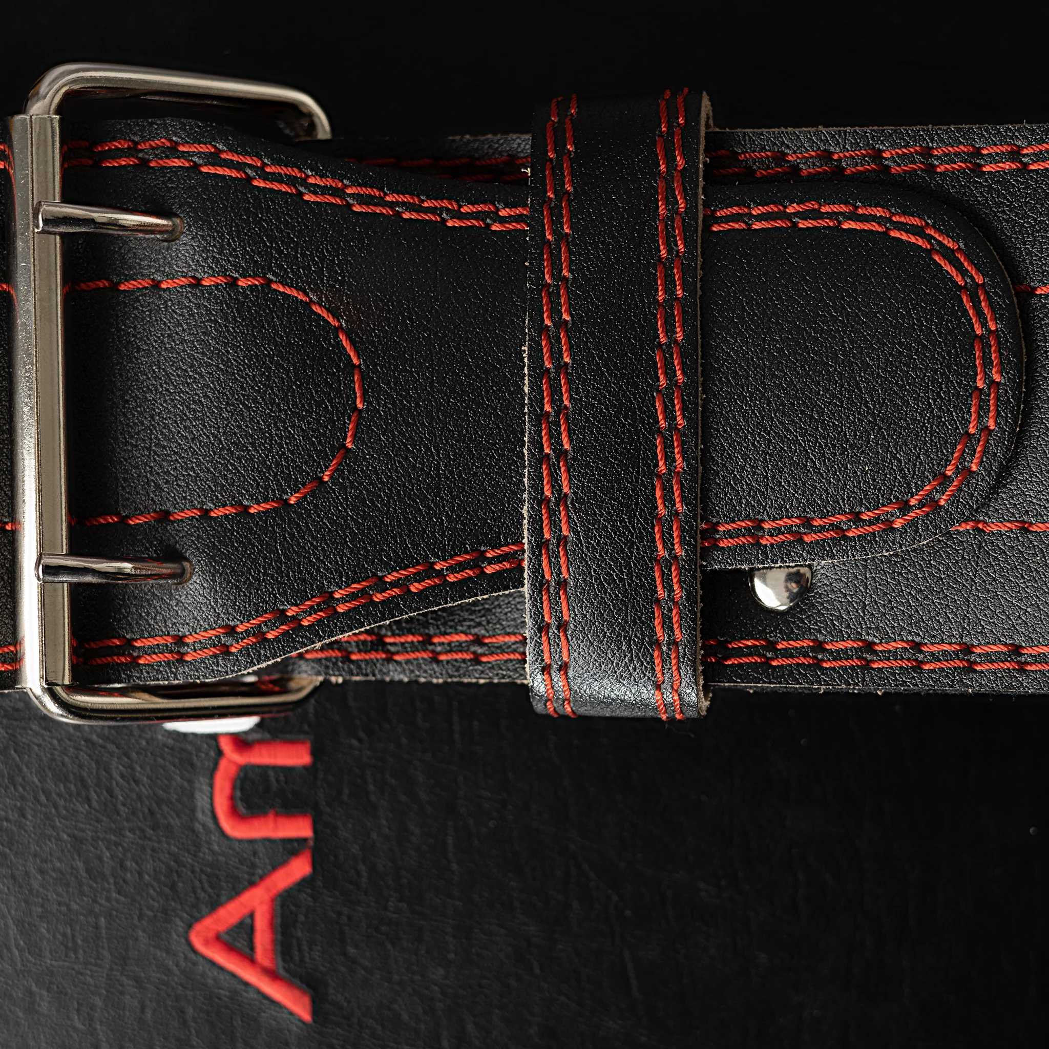 AmStaff Fitness Leather Powerlifting Belt - Image 10