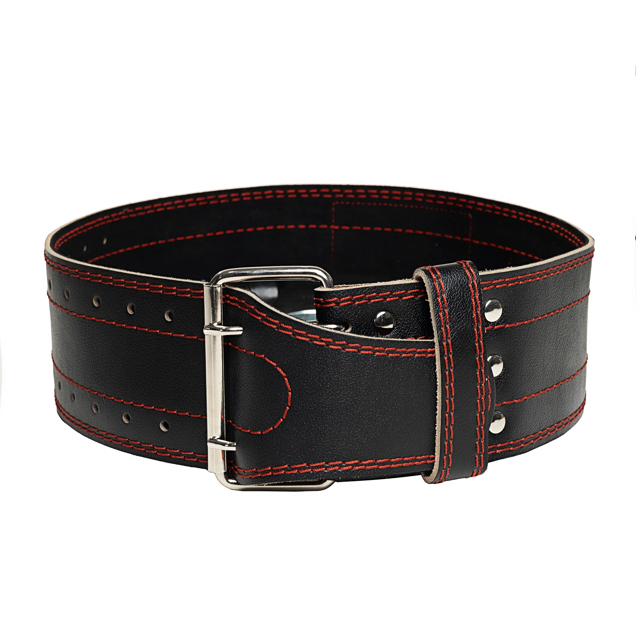 AmStaff Fitness Leather Powerlifting Belt - Image 3