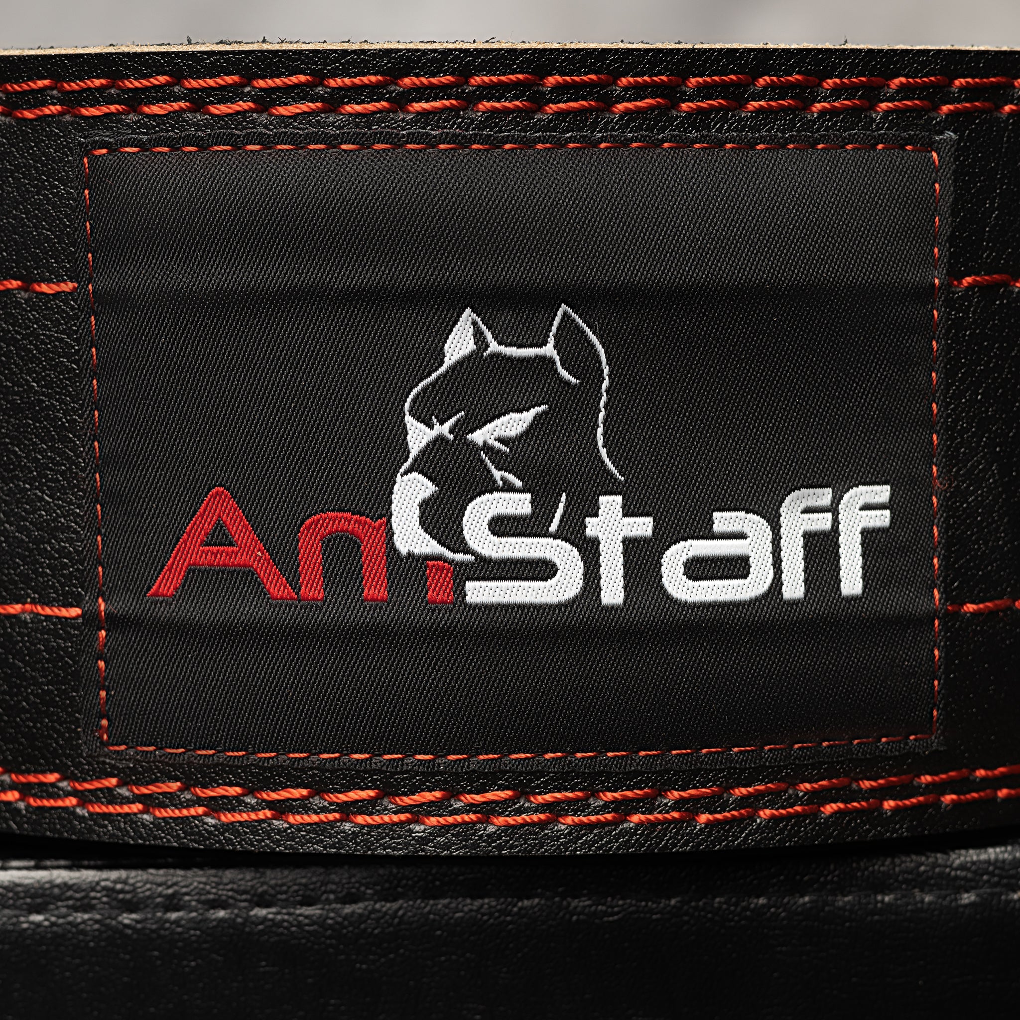 AmStaff Fitness Leather Powerlifting Belt - Image 8