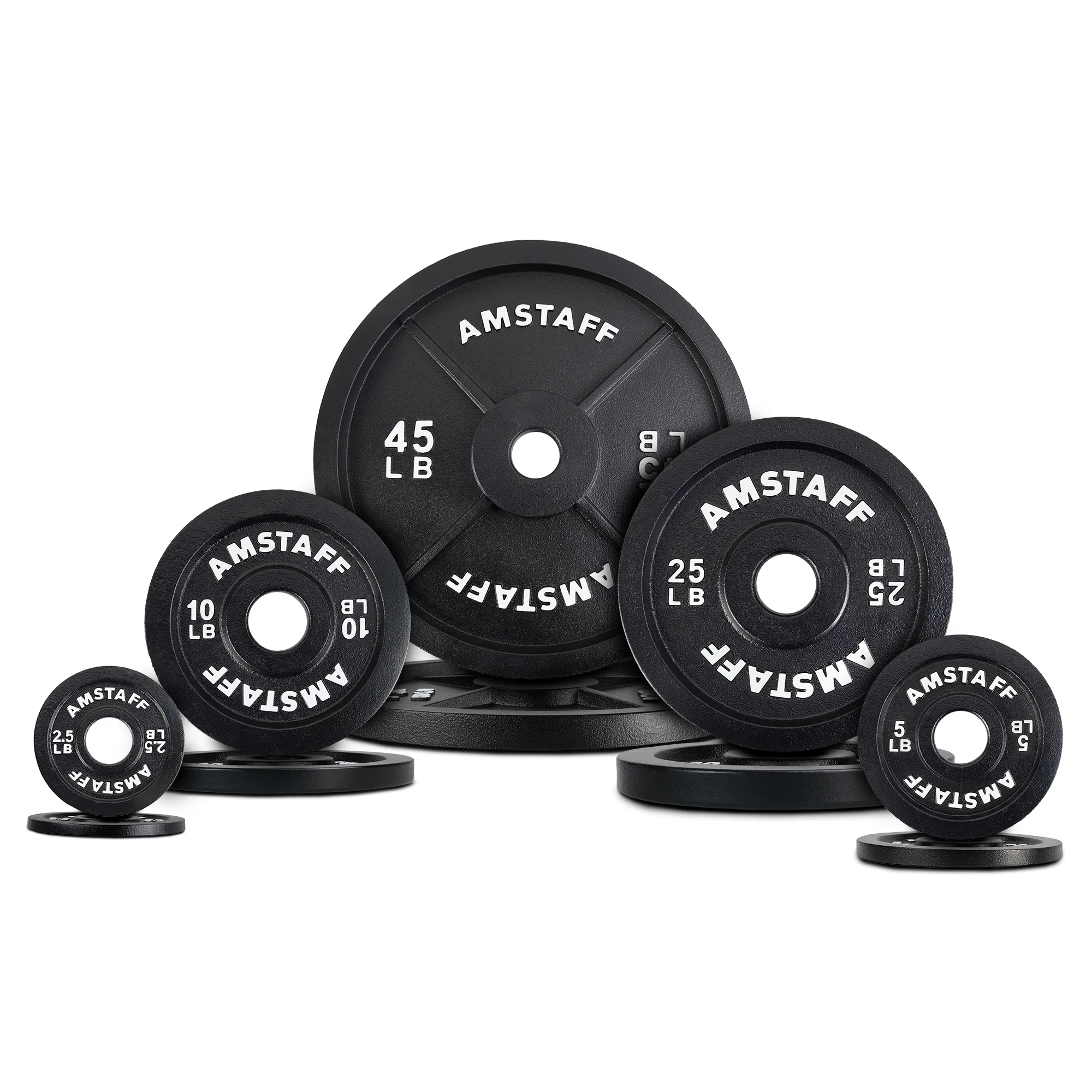 AmStaff Fitness Olympics Cast Iron Plates - Image 22