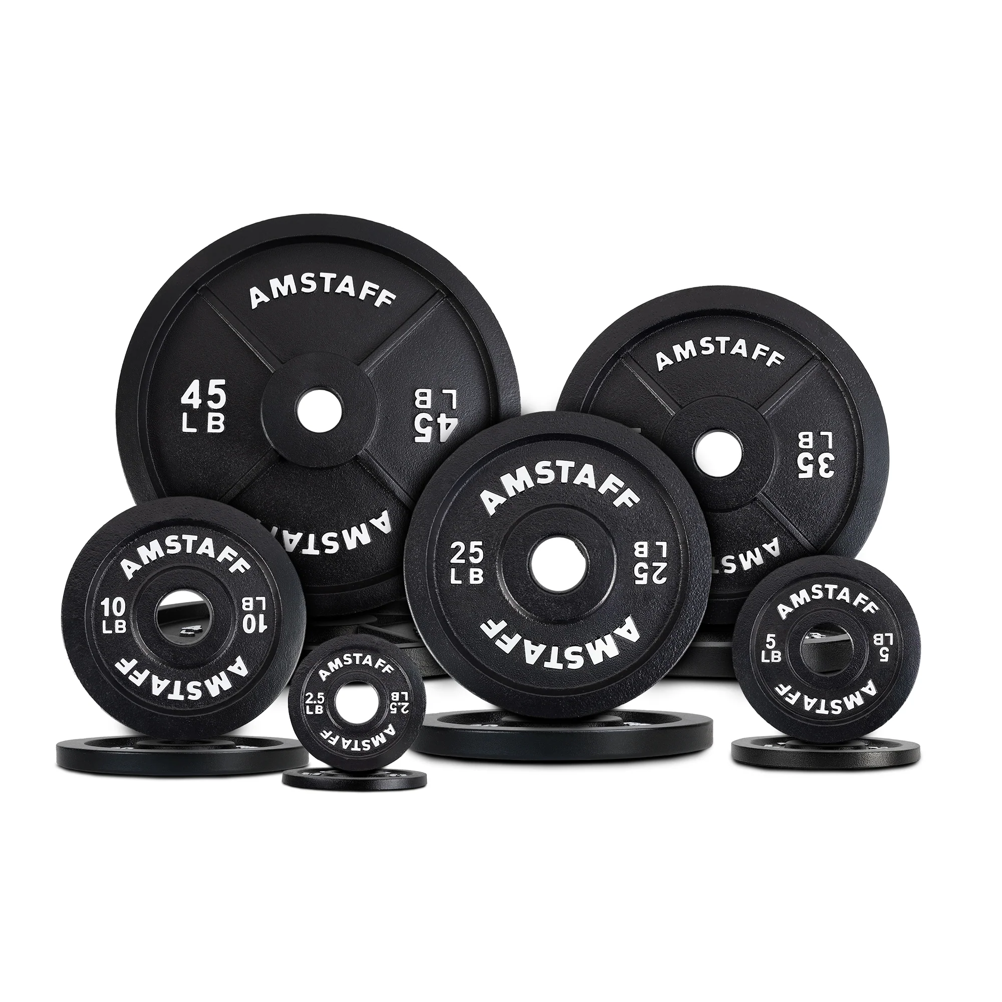 AmStaff Fitness Olympics Cast Iron Plates - Image 23