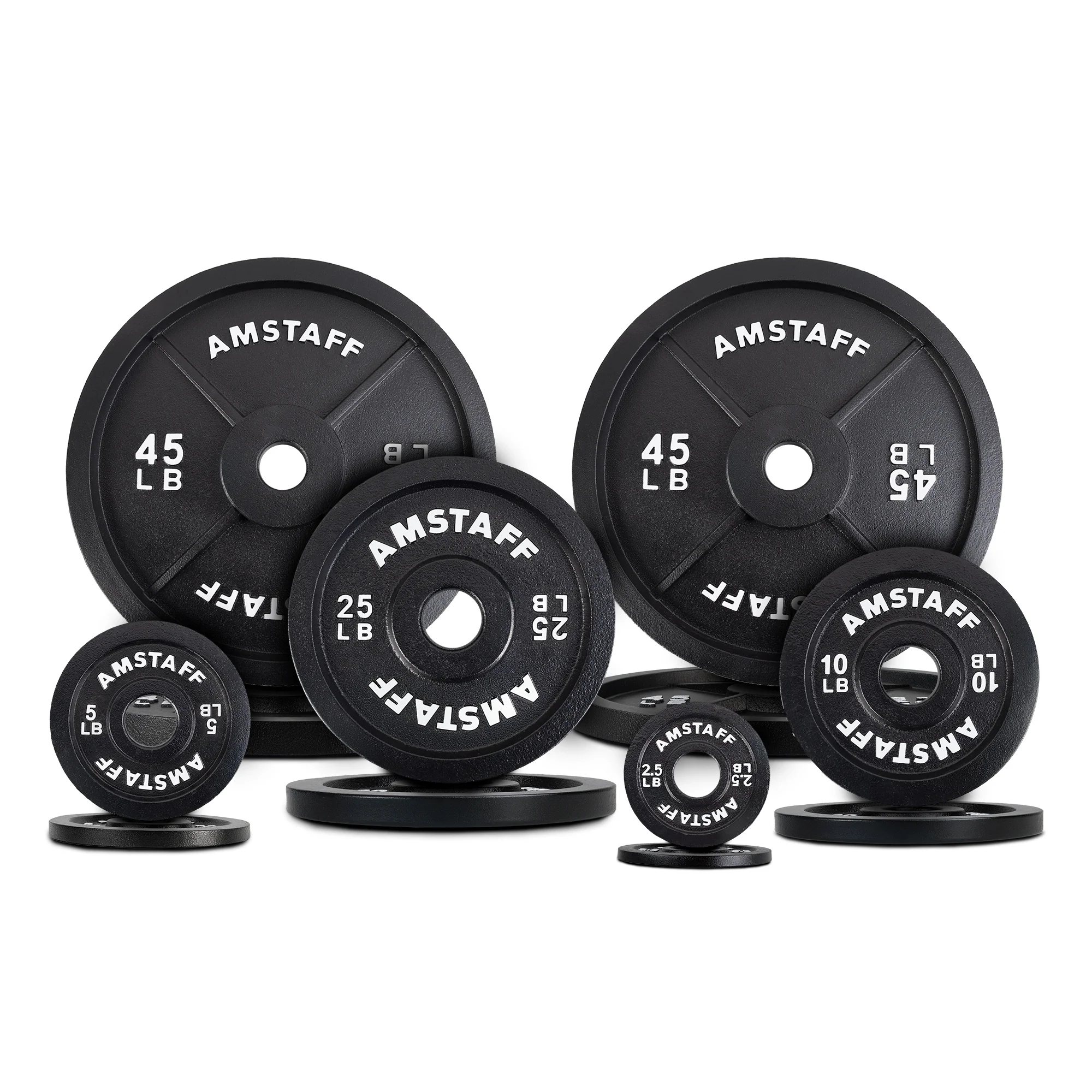 AmStaff Fitness Olympics Cast Iron Plates - Image 24