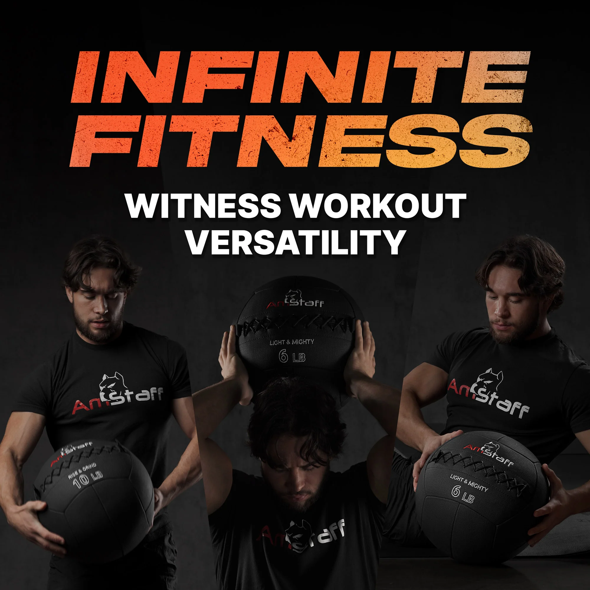 AmStaff Fitness Pro Wall Balls - Image 11