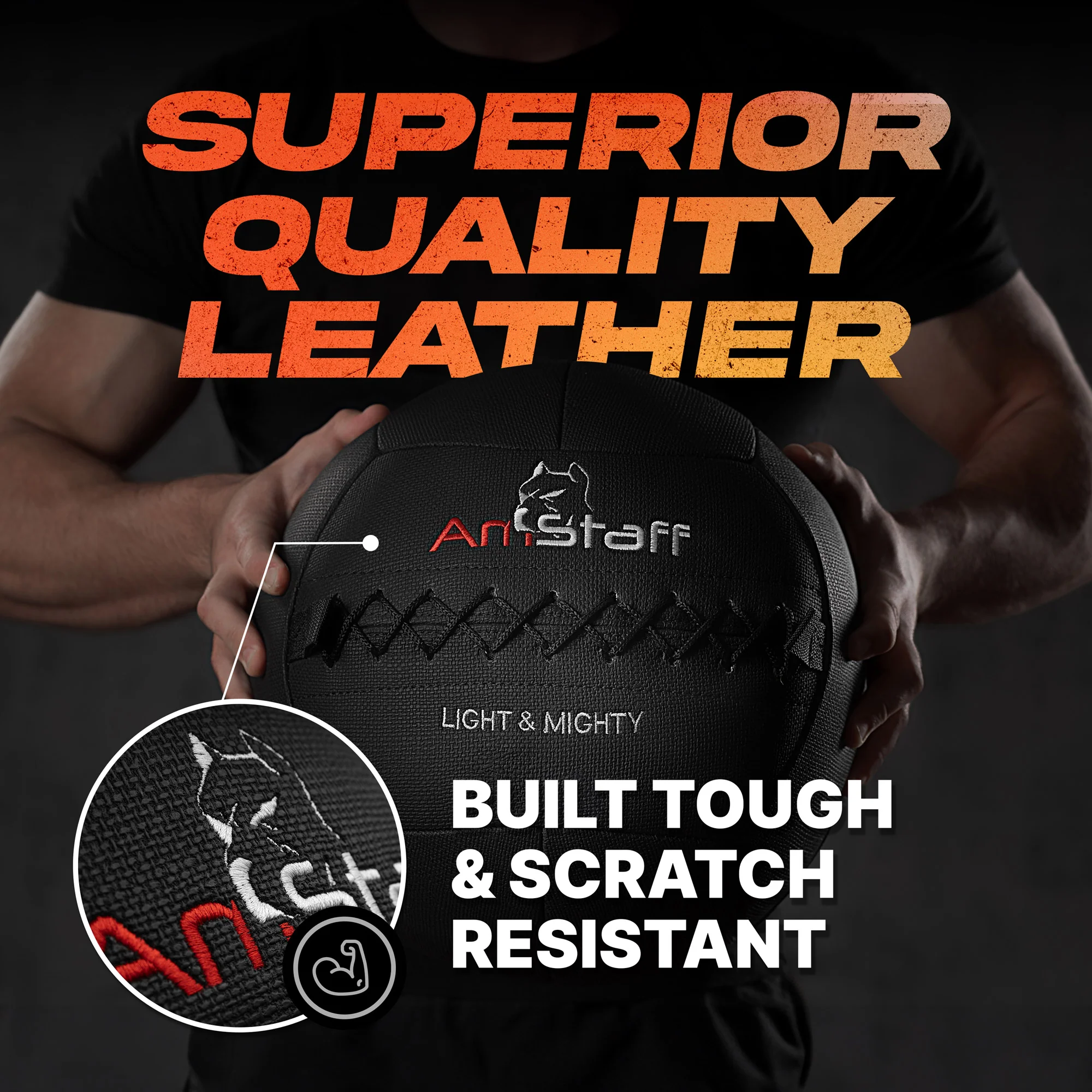 AmStaff Fitness Pro Wall Balls - Image 9
