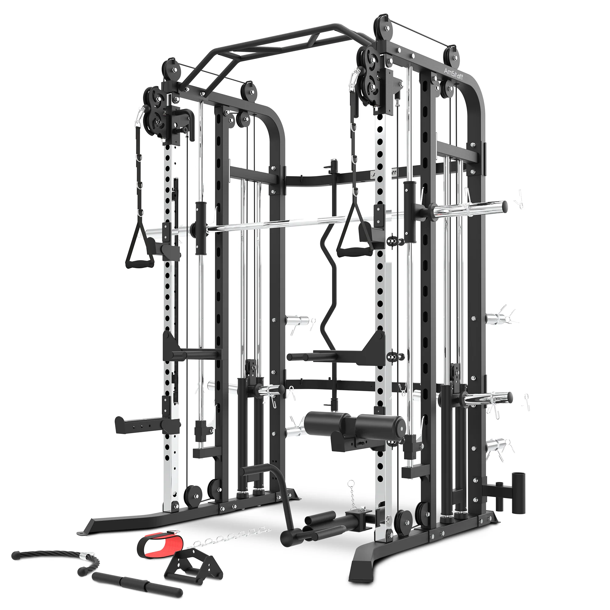 AmStaff Fitness SD-1000 All-In-One Smith Machine - Image 4