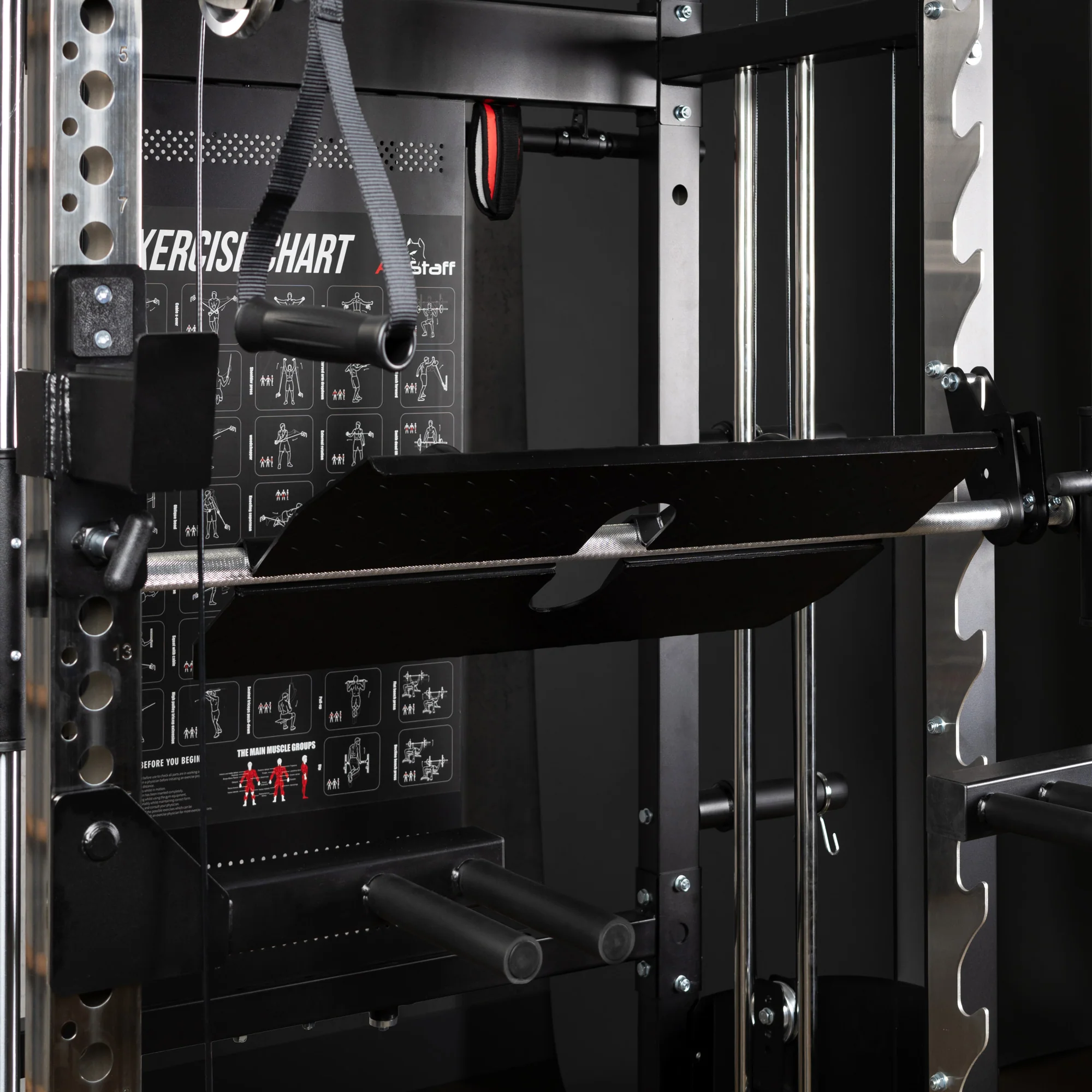 AmStaff Fitness SD-2500 All-In-one Smith Machine - Image 6