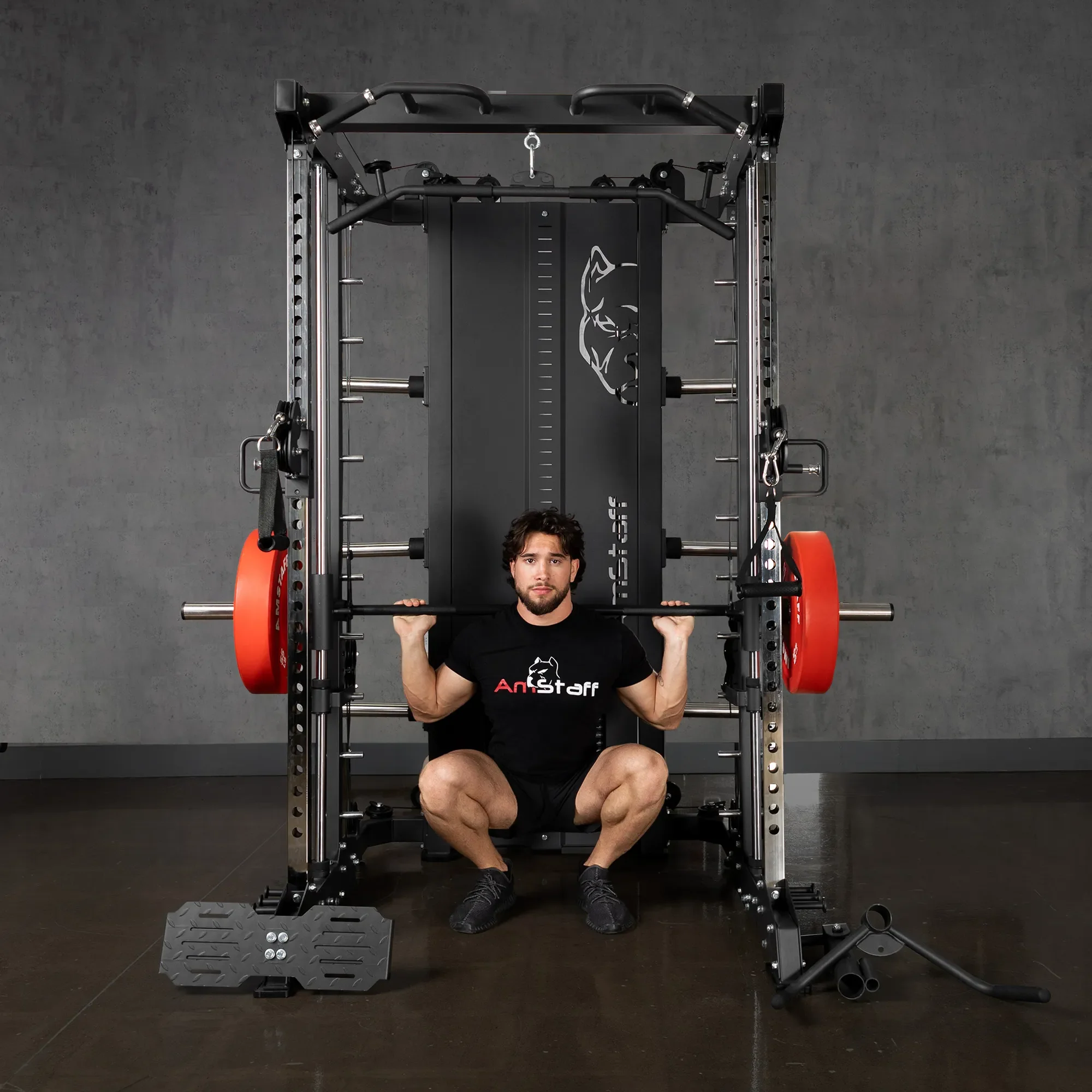 AmStaff Fitness SD-3000 All-In-One Smith Machine - Image 4