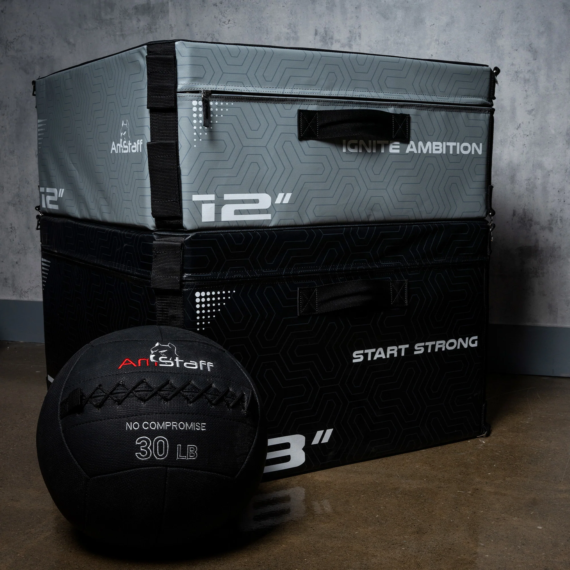 AmStaff Fitness Soft Plyo Set 6", 12" & 18" - Image 9