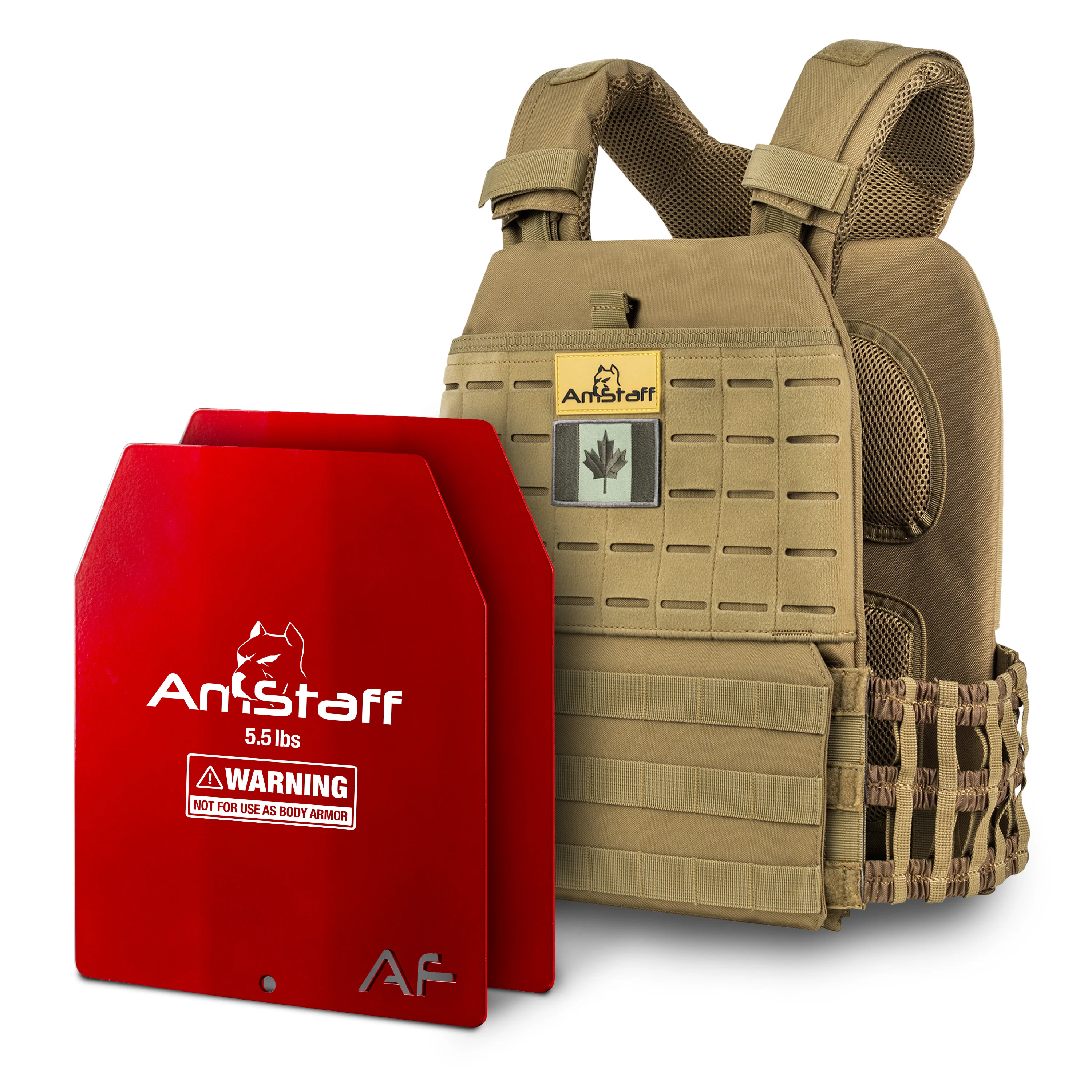 AmStaff Fitness Tactical Weighted Vest - Image 14