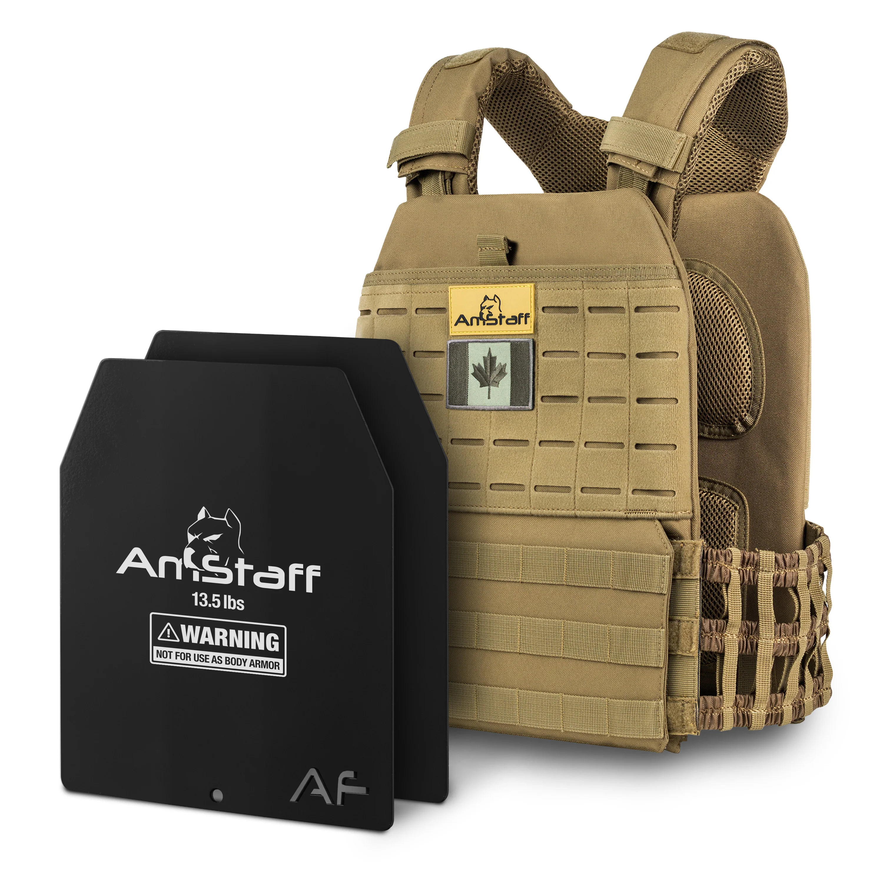 AmStaff Fitness Tactical Weighted Vest - Image 16