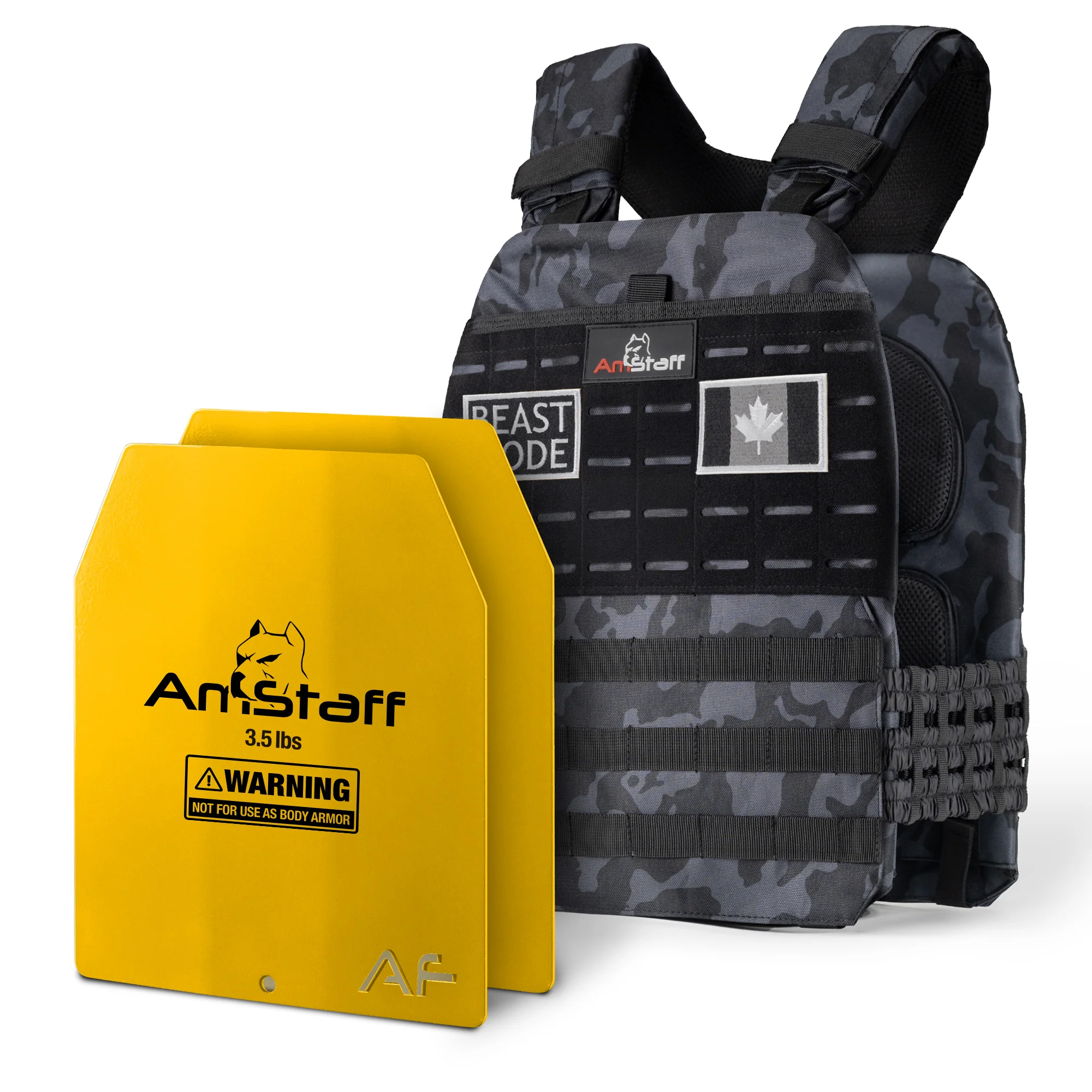AmStaff Fitness Tactical Weighted Vest - Image 29