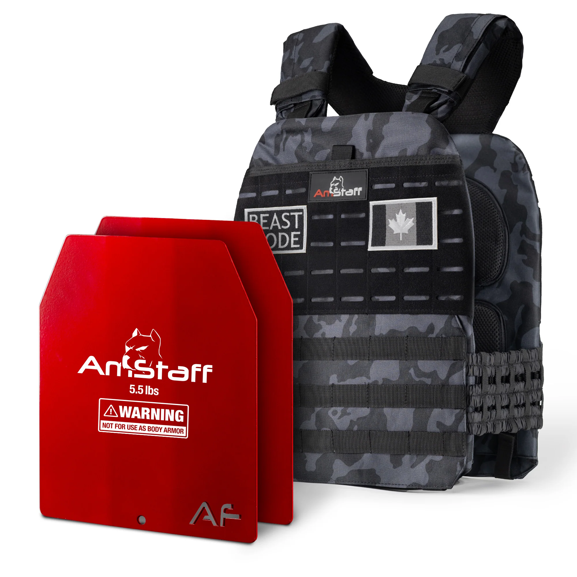 AmStaff Fitness Tactical Weighted Vest - Image 30