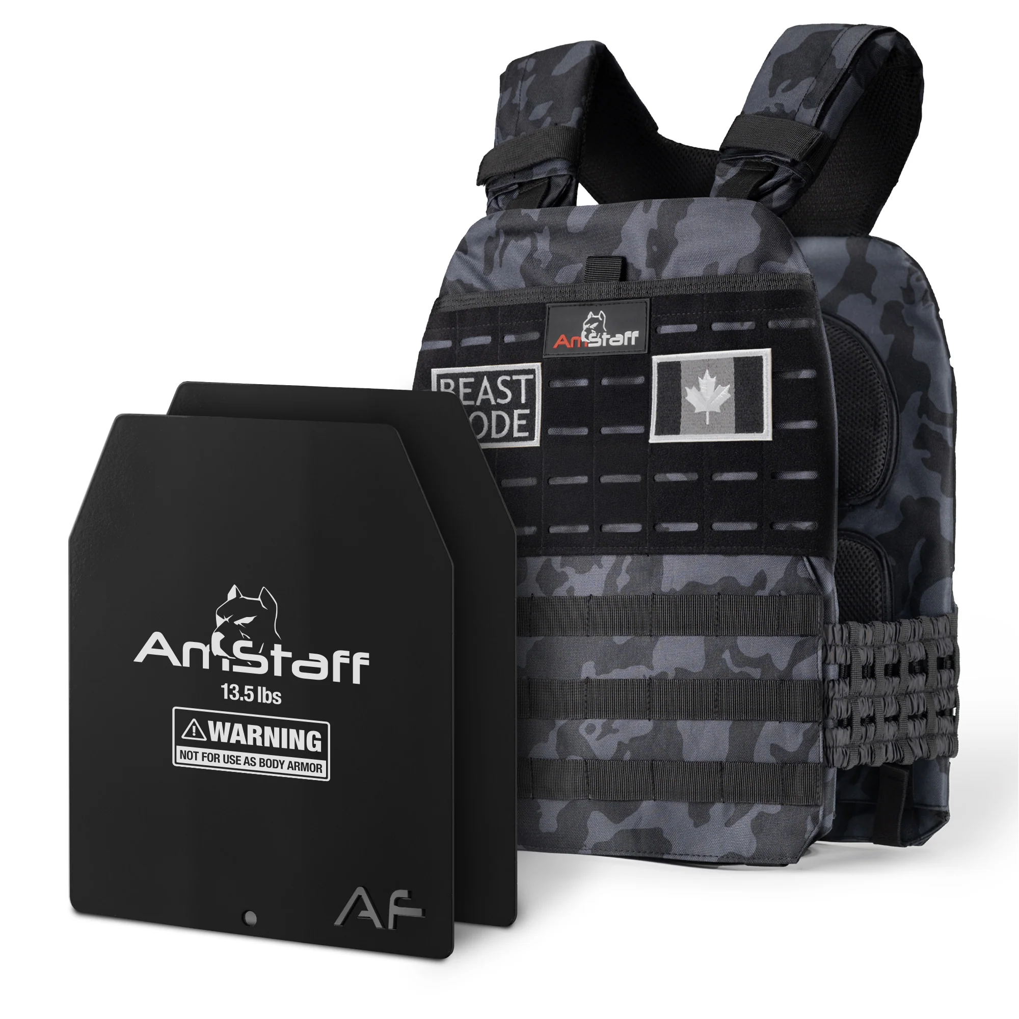 AmStaff Fitness Tactical Weighted Vest - Image 32