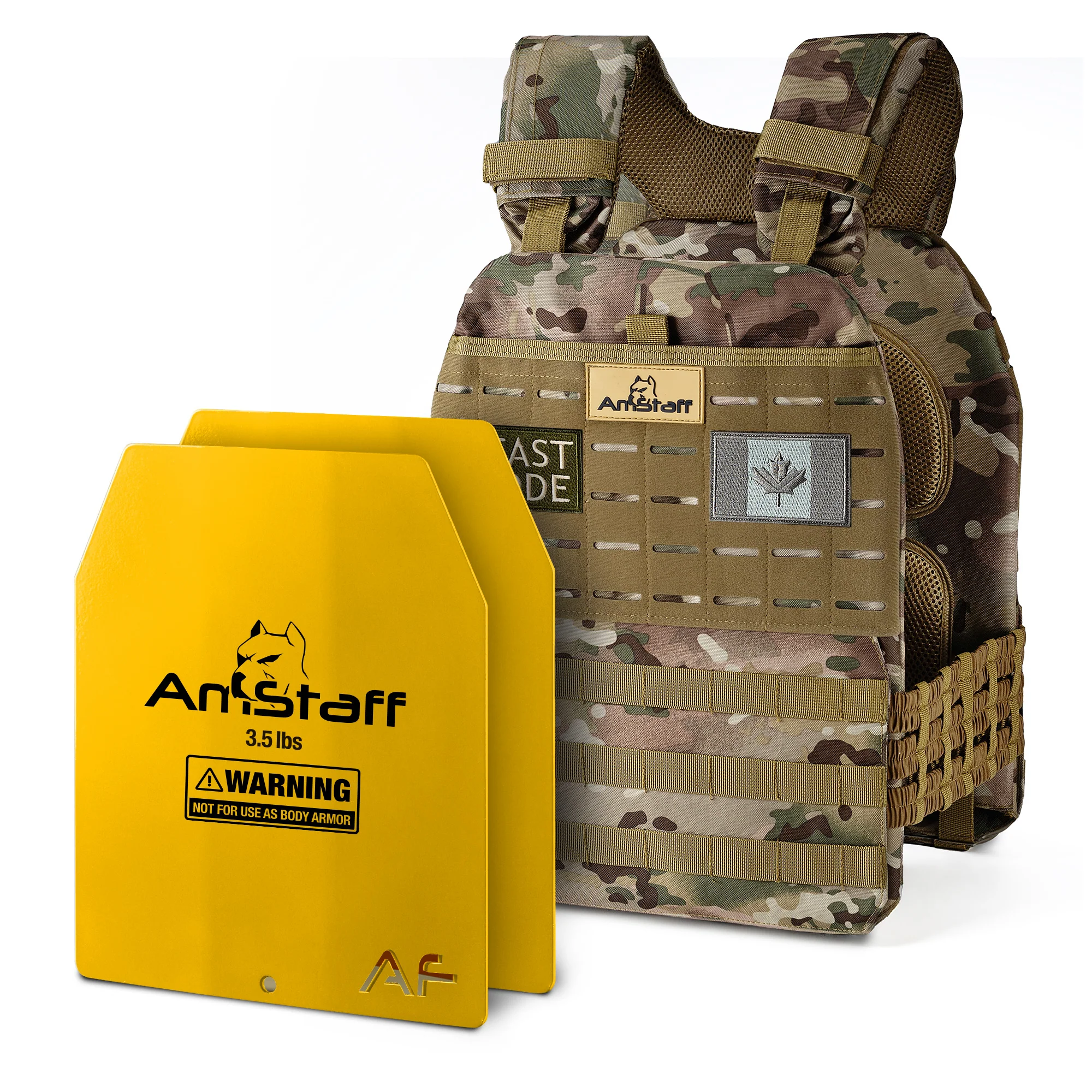 AmStaff Fitness Tactical Weighted Vest - Image 37