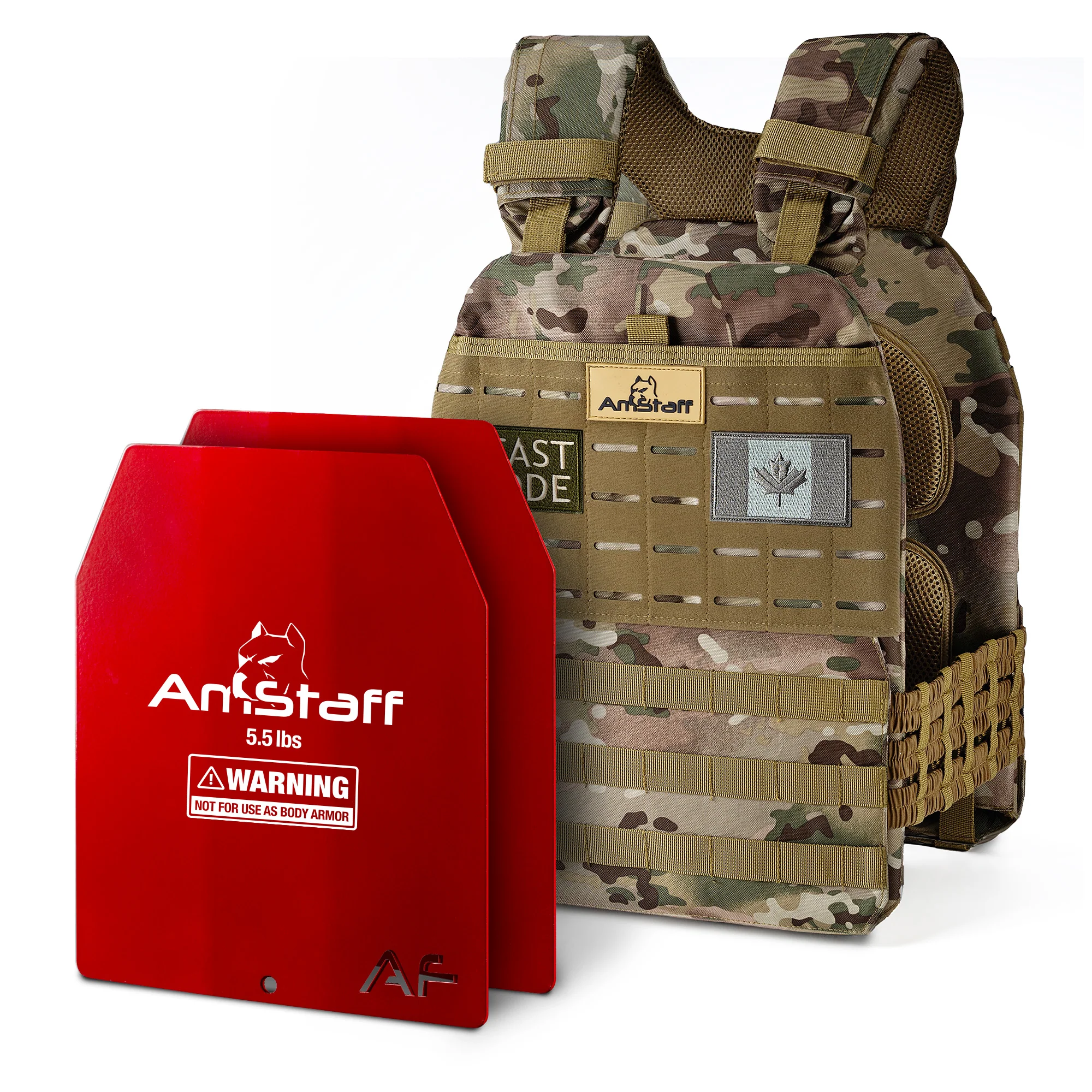 AmStaff Fitness Tactical Weighted Vest - Image 38