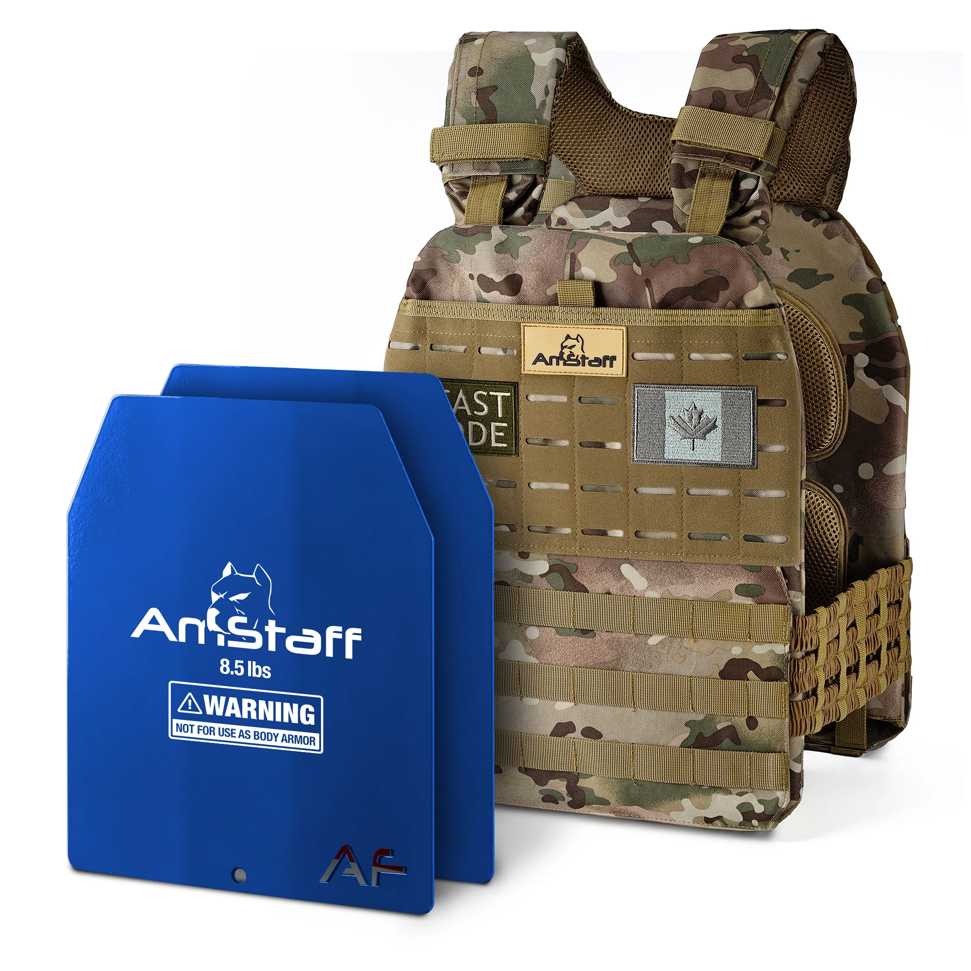 AmStaff Fitness Tactical Weighted Vest - Image 39