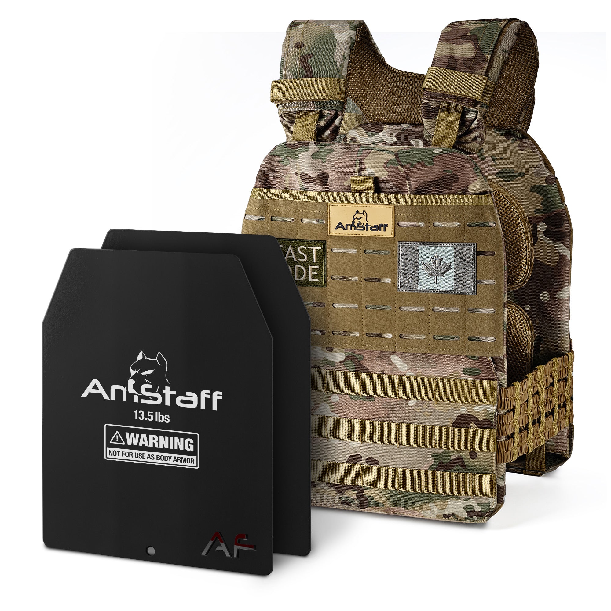 AmStaff Fitness Tactical Weighted Vest - Image 40