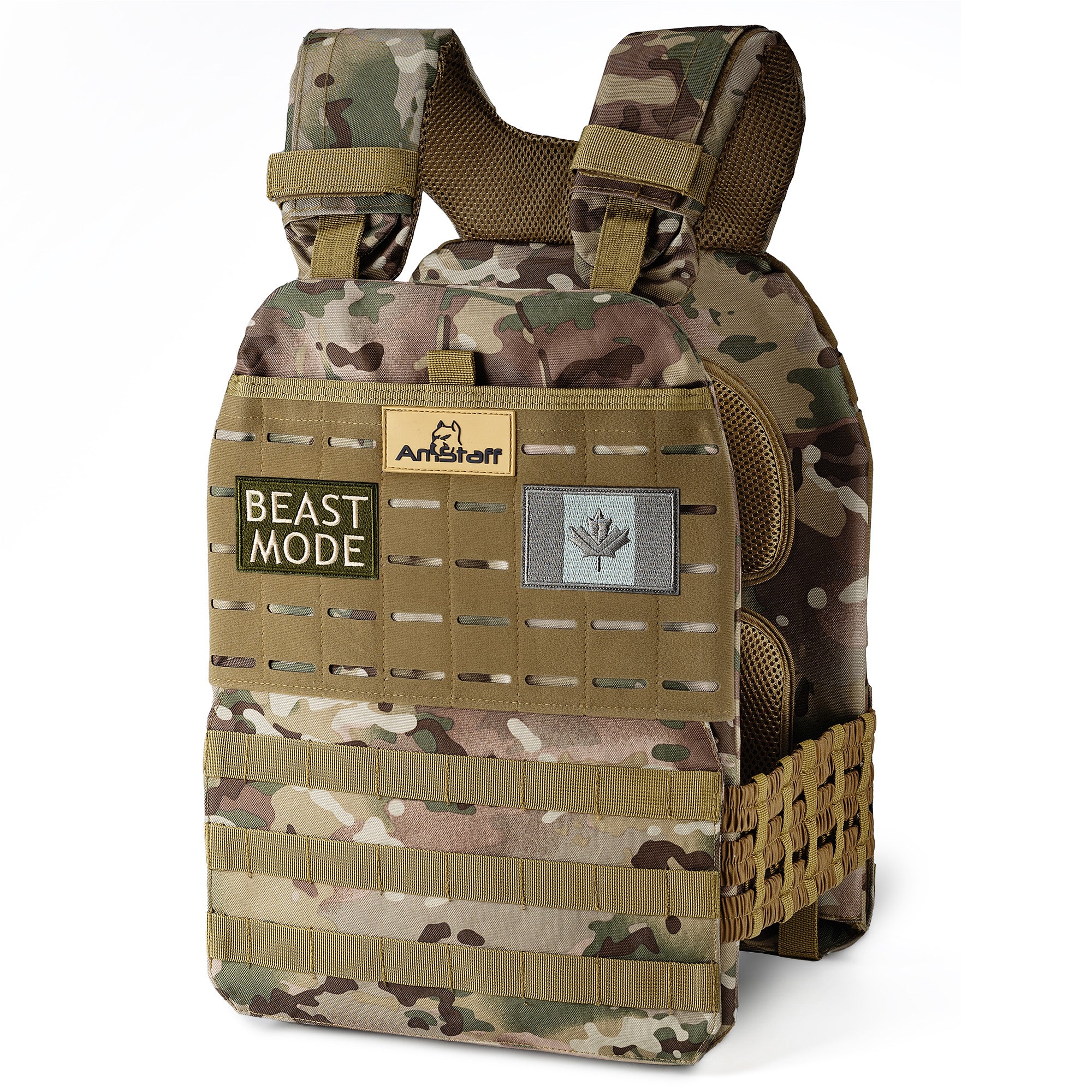 AmStaff Fitness Tactical Weighted Vest - Image 8