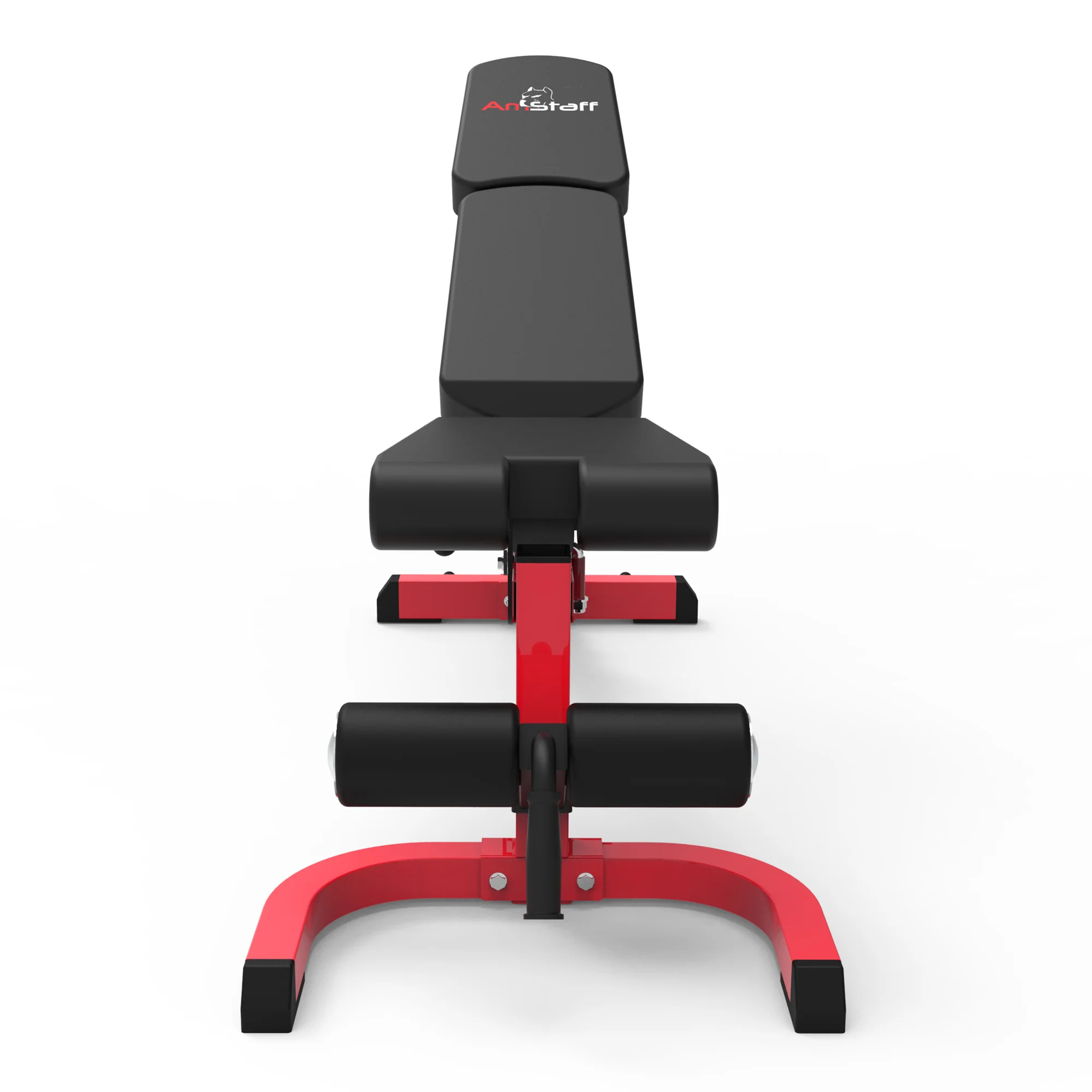 AmStaff Fitness TS009 Premium Multi-FID Bench - Red - Image 2