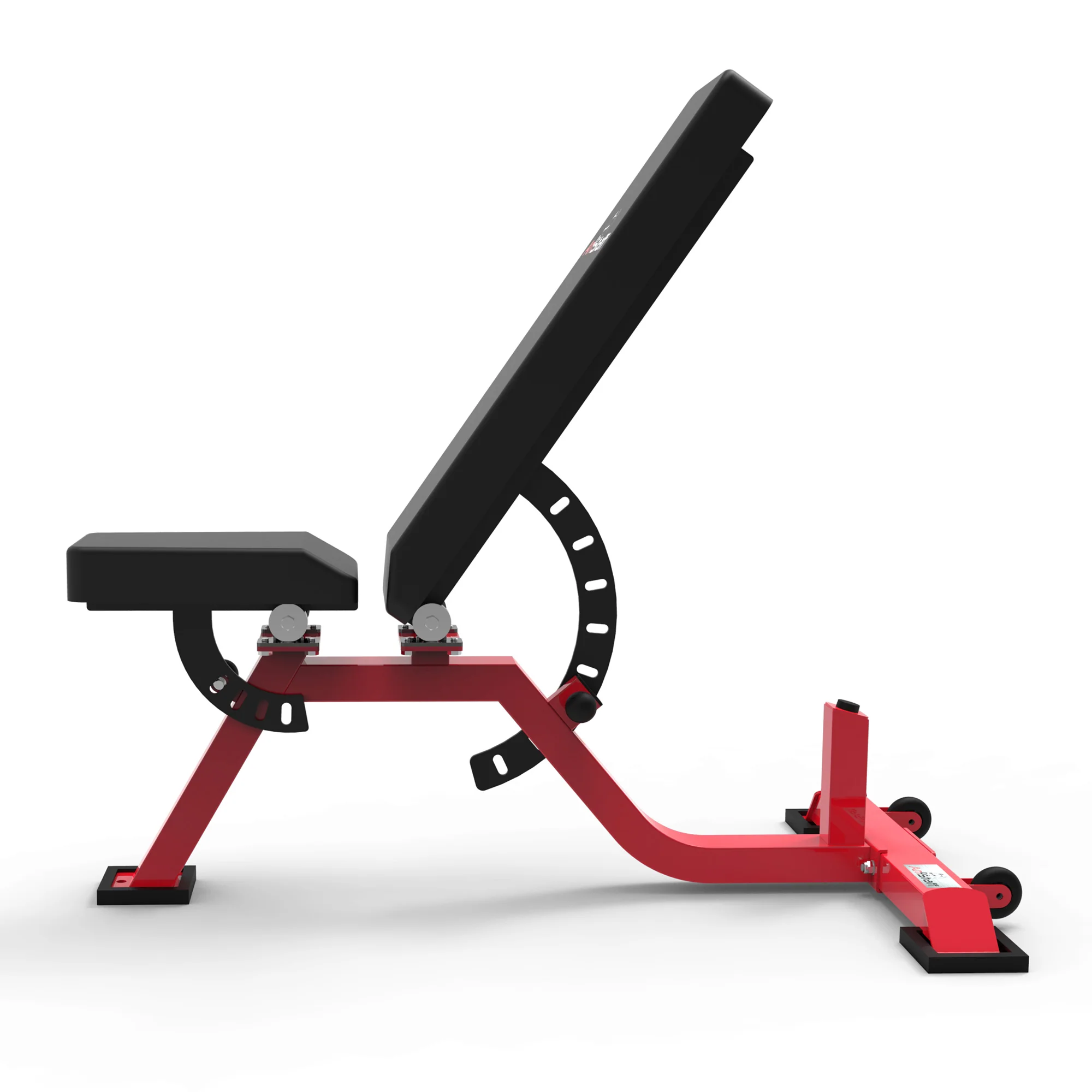 AmStaff Fitness TS010E Commercial Series Bench - Red - Image 3