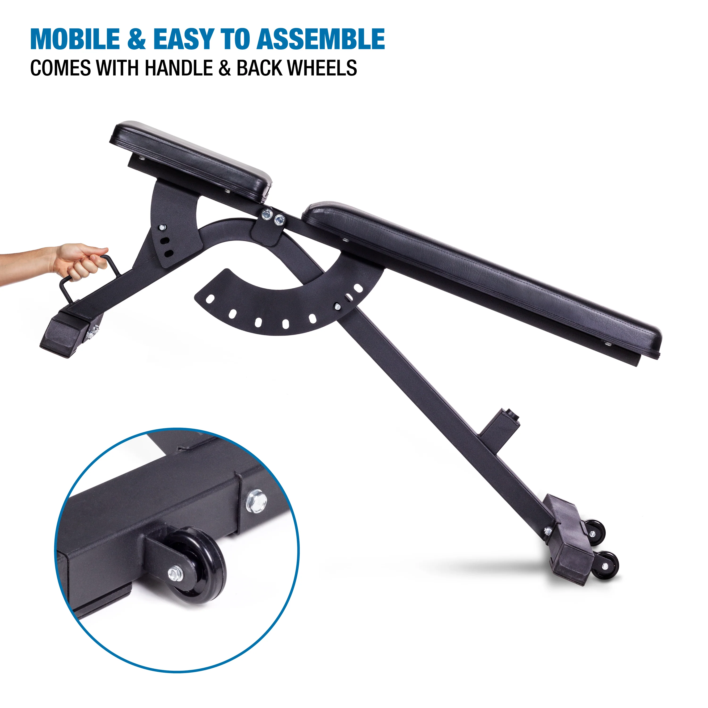 AmStaff Fitness TT1103B Multi-FID Commercial Series Bench - Image 4