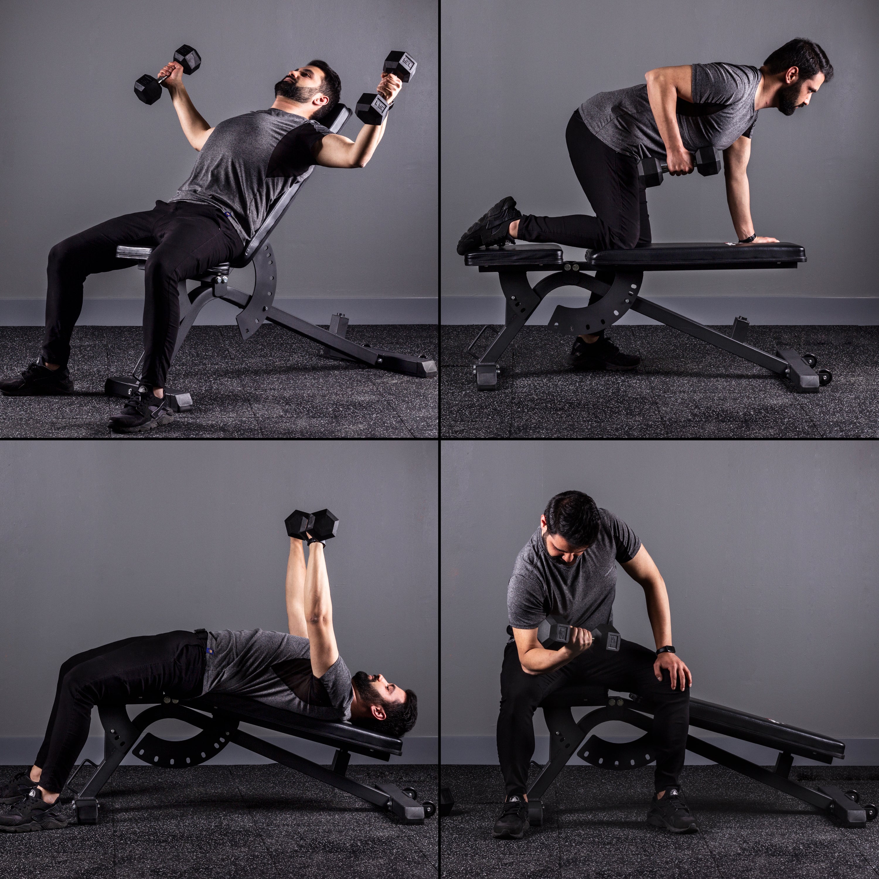 AmStaff Fitness TT1103B Multi-FID Commercial Series Bench - Image 6